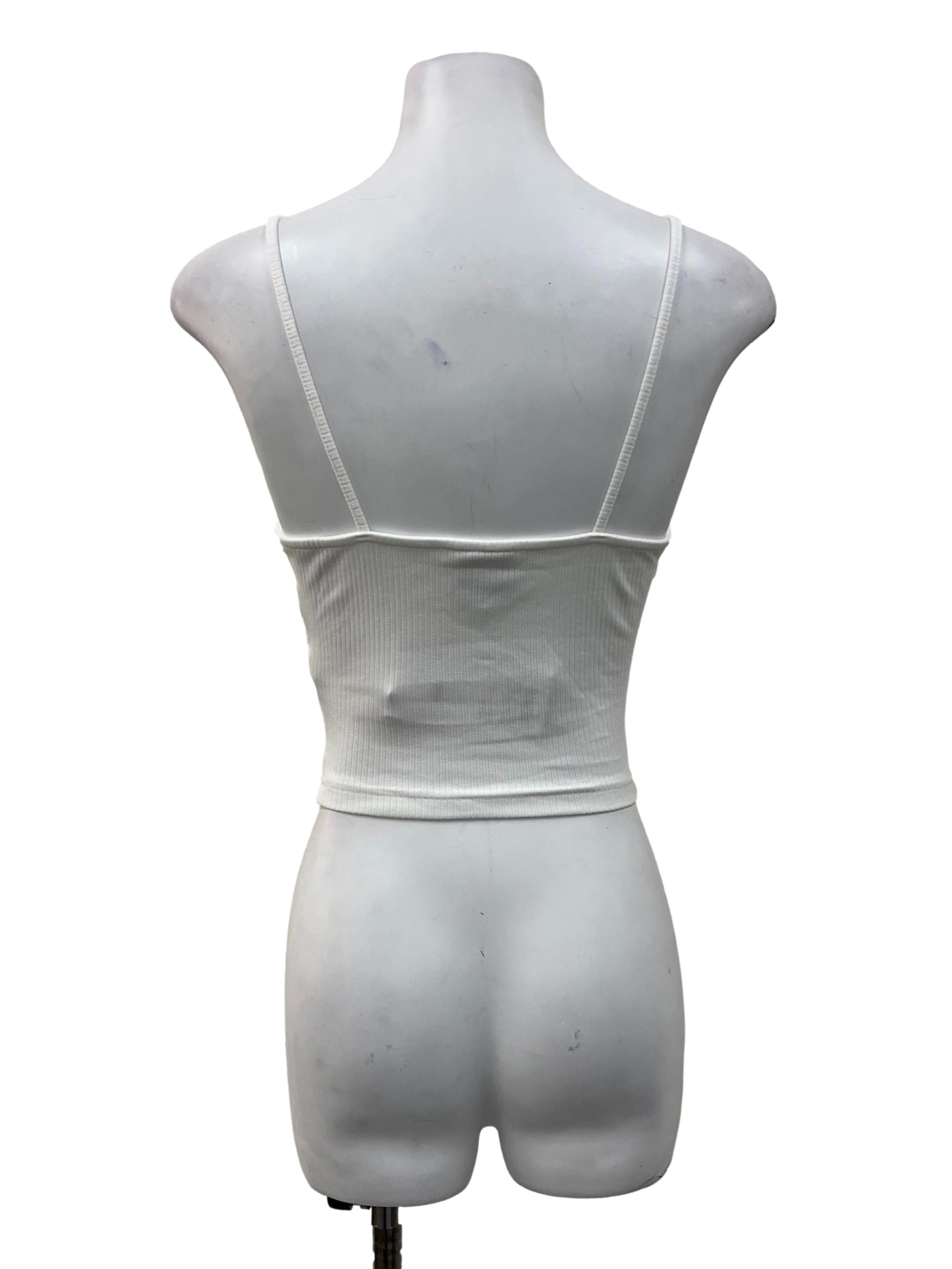 White Wardrobe Essentials Ribbed Tank Top