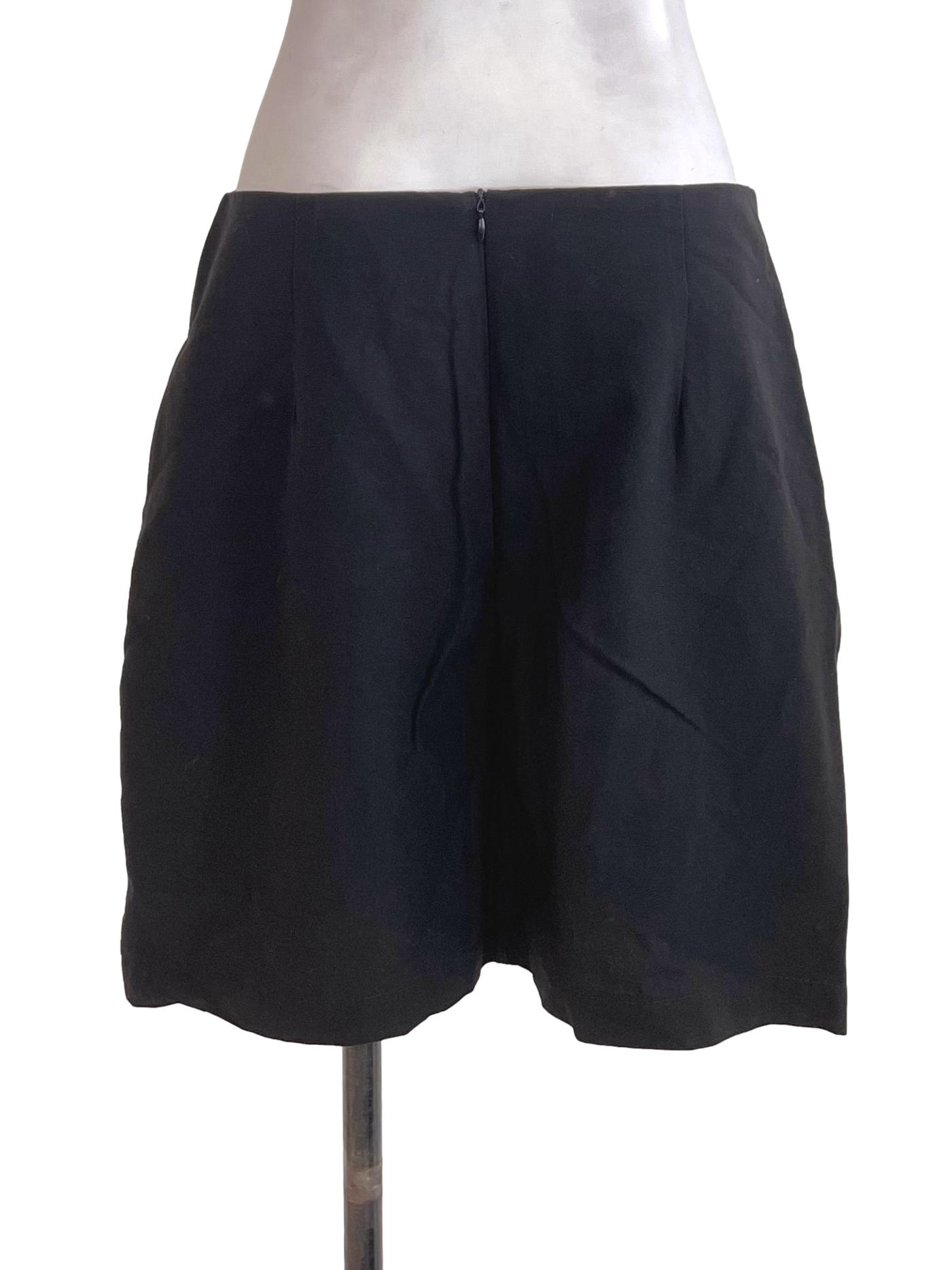 Black A-Line Skirt TEM
