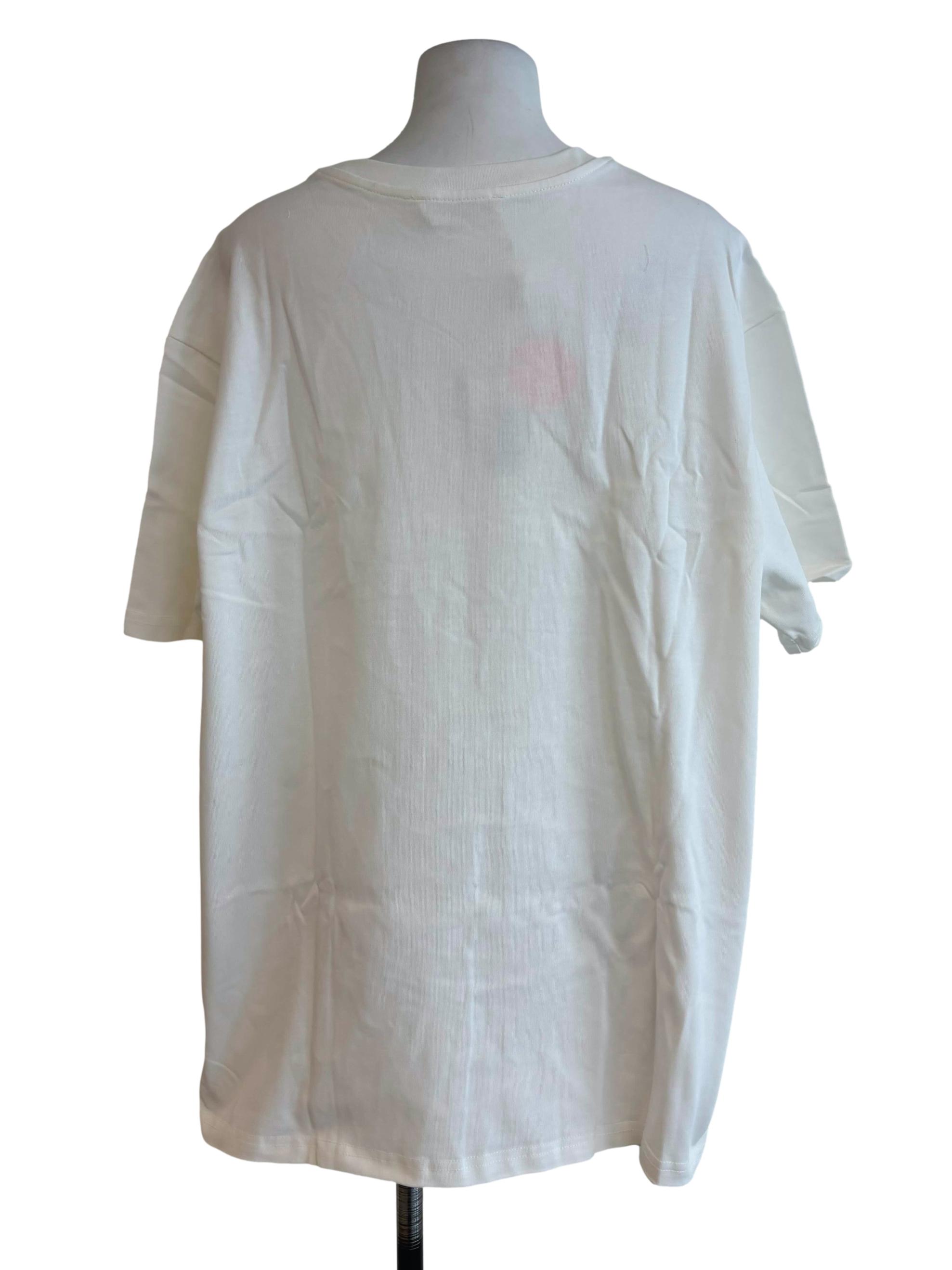 White Fortune Cat Tee