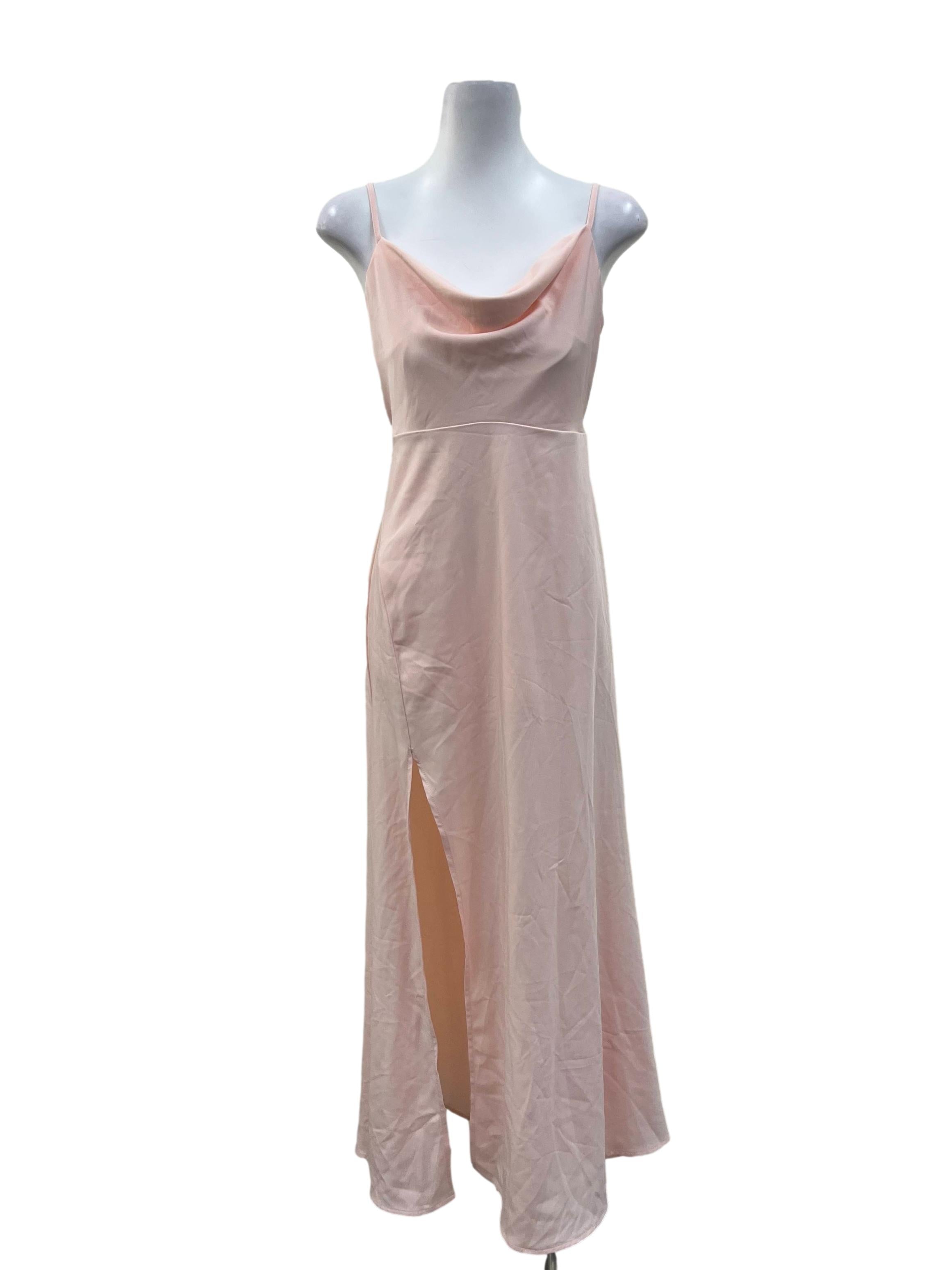 Baby Pink Maxi Dress