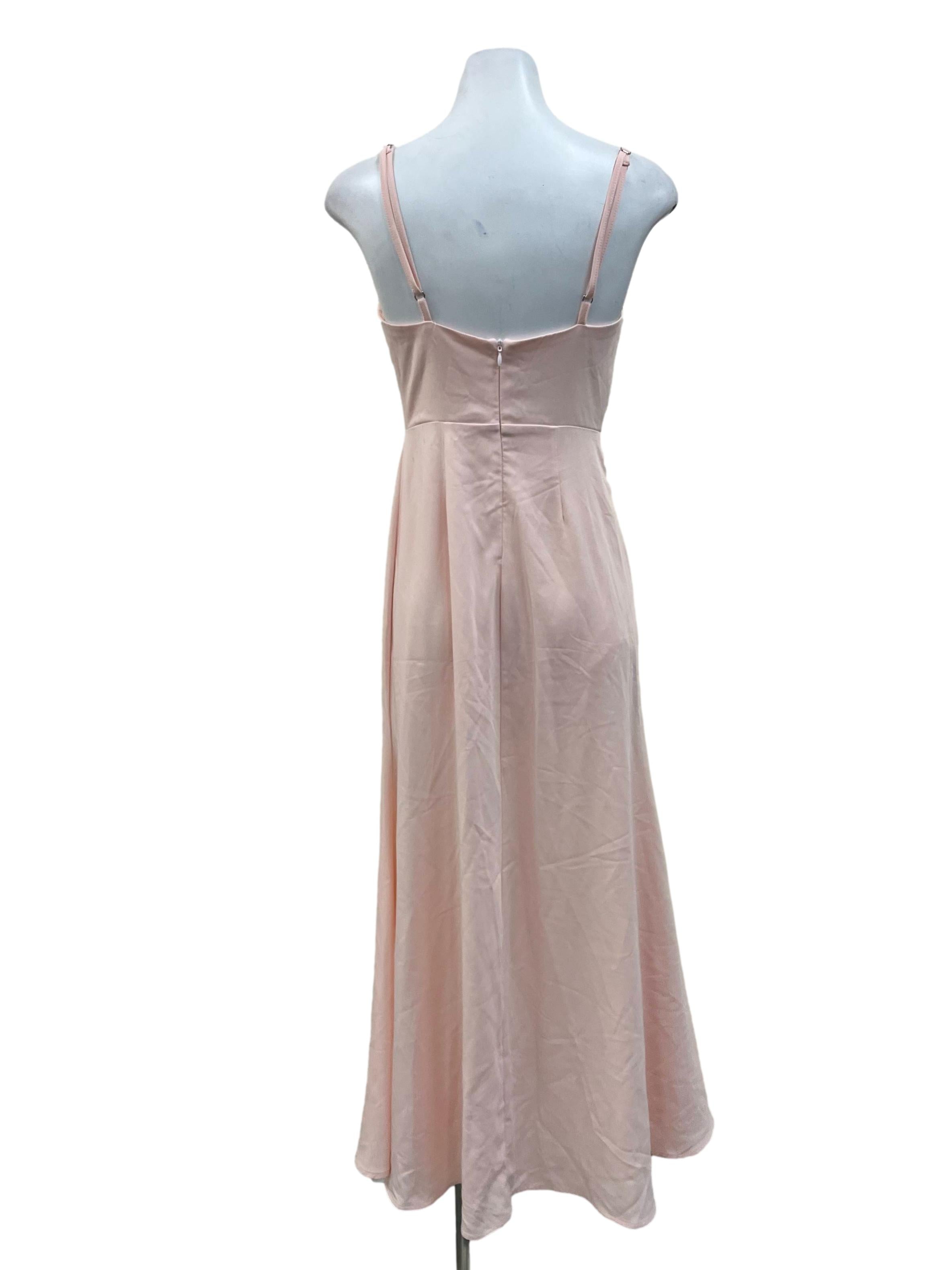 Baby Pink Maxi Dress