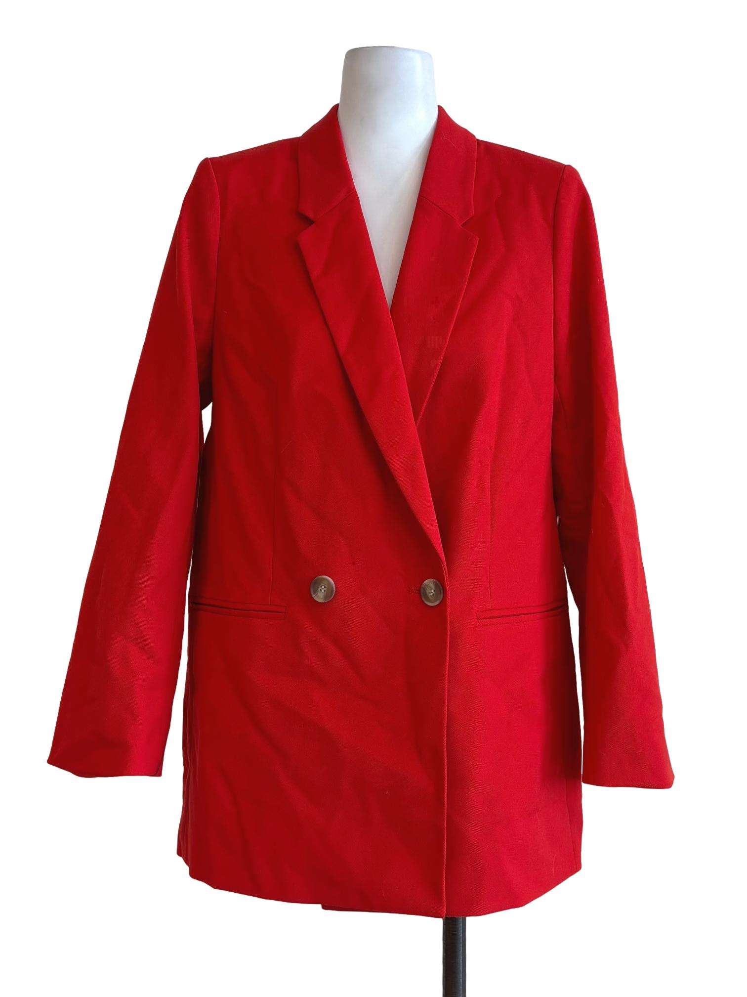 Scarlet Red Blazer