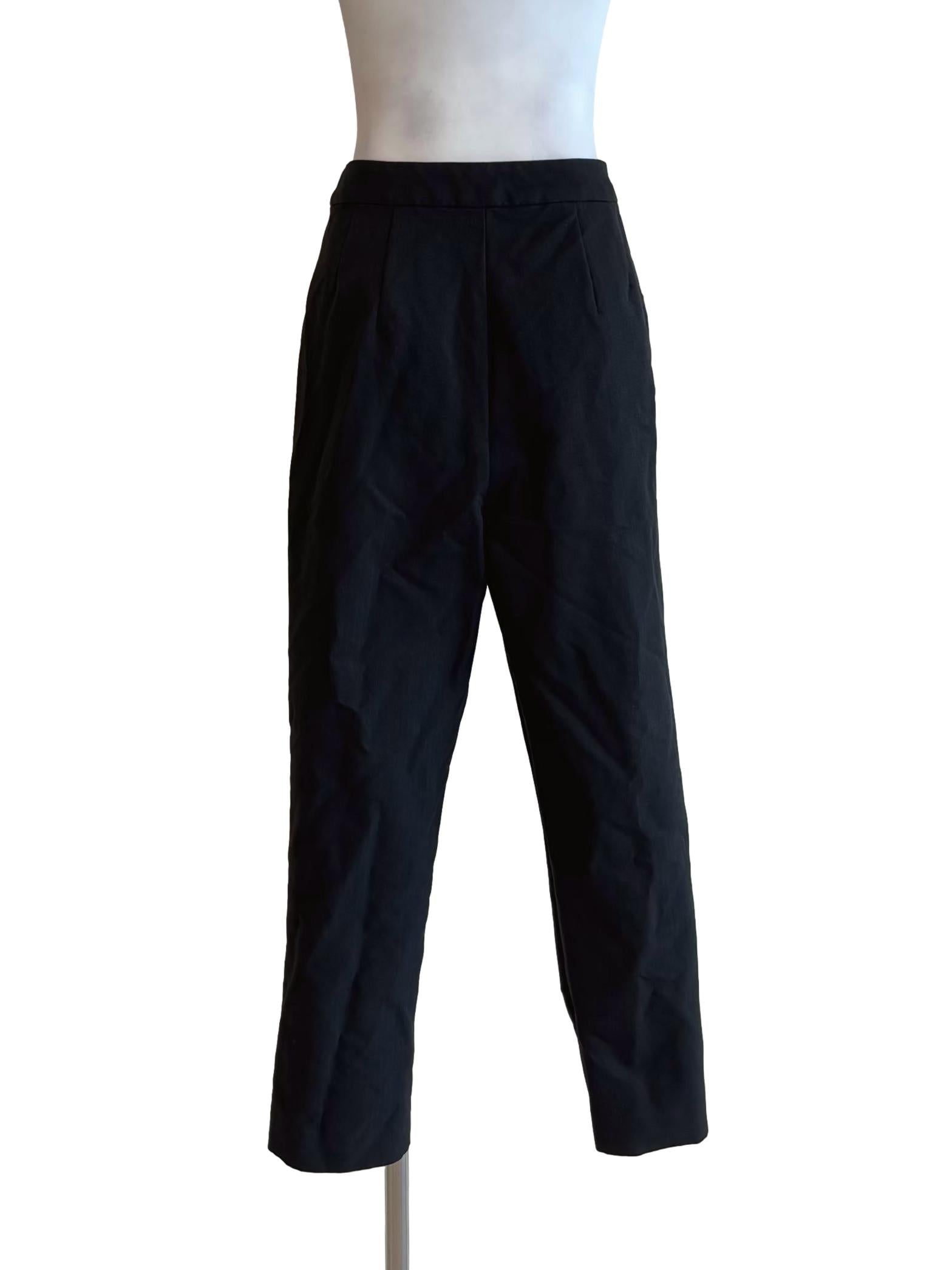 Parisian Black Slim Fit Pants
