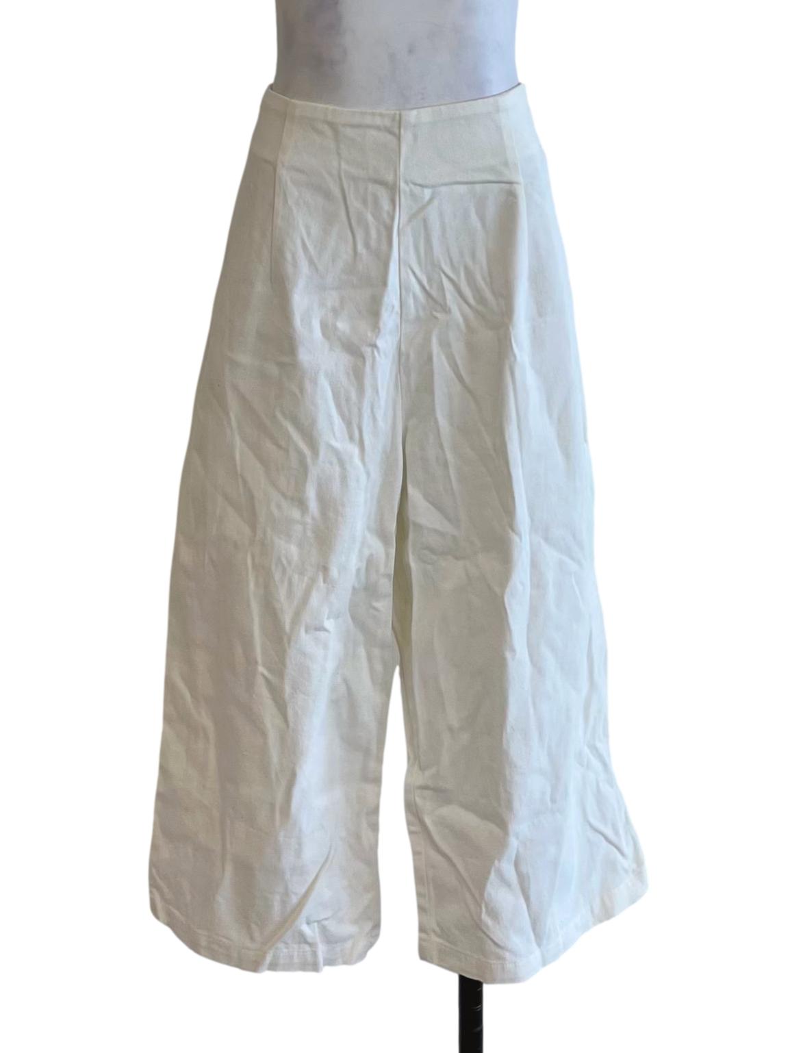 White Plain Formal Pants