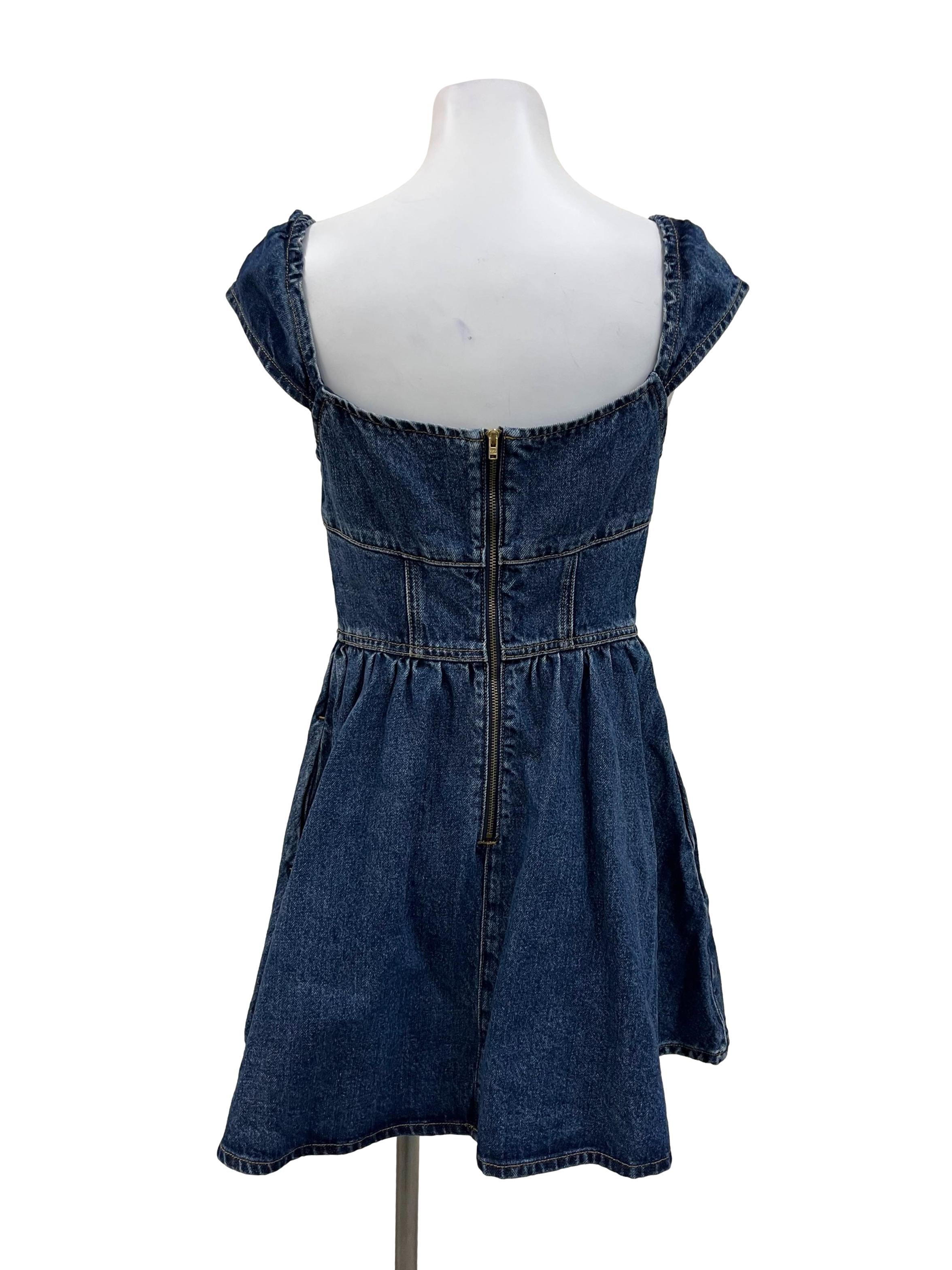 Blue Denim Dress