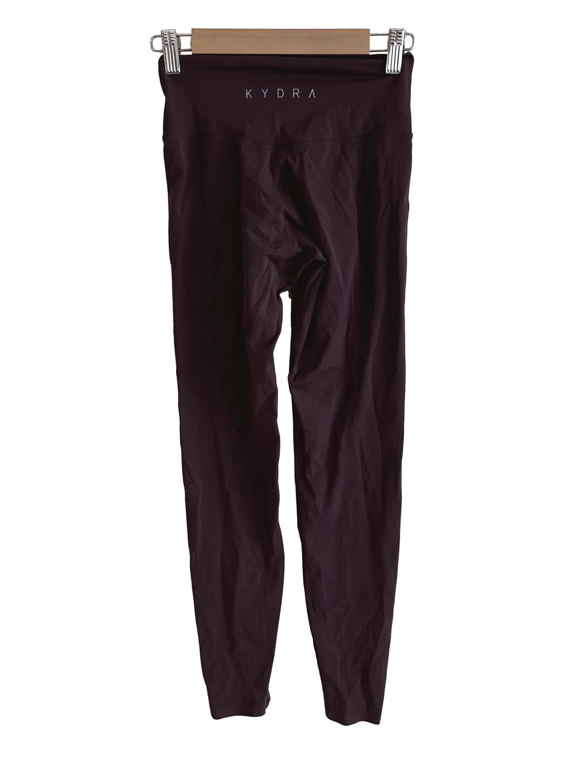 Mahogany Brown Logo Leggings