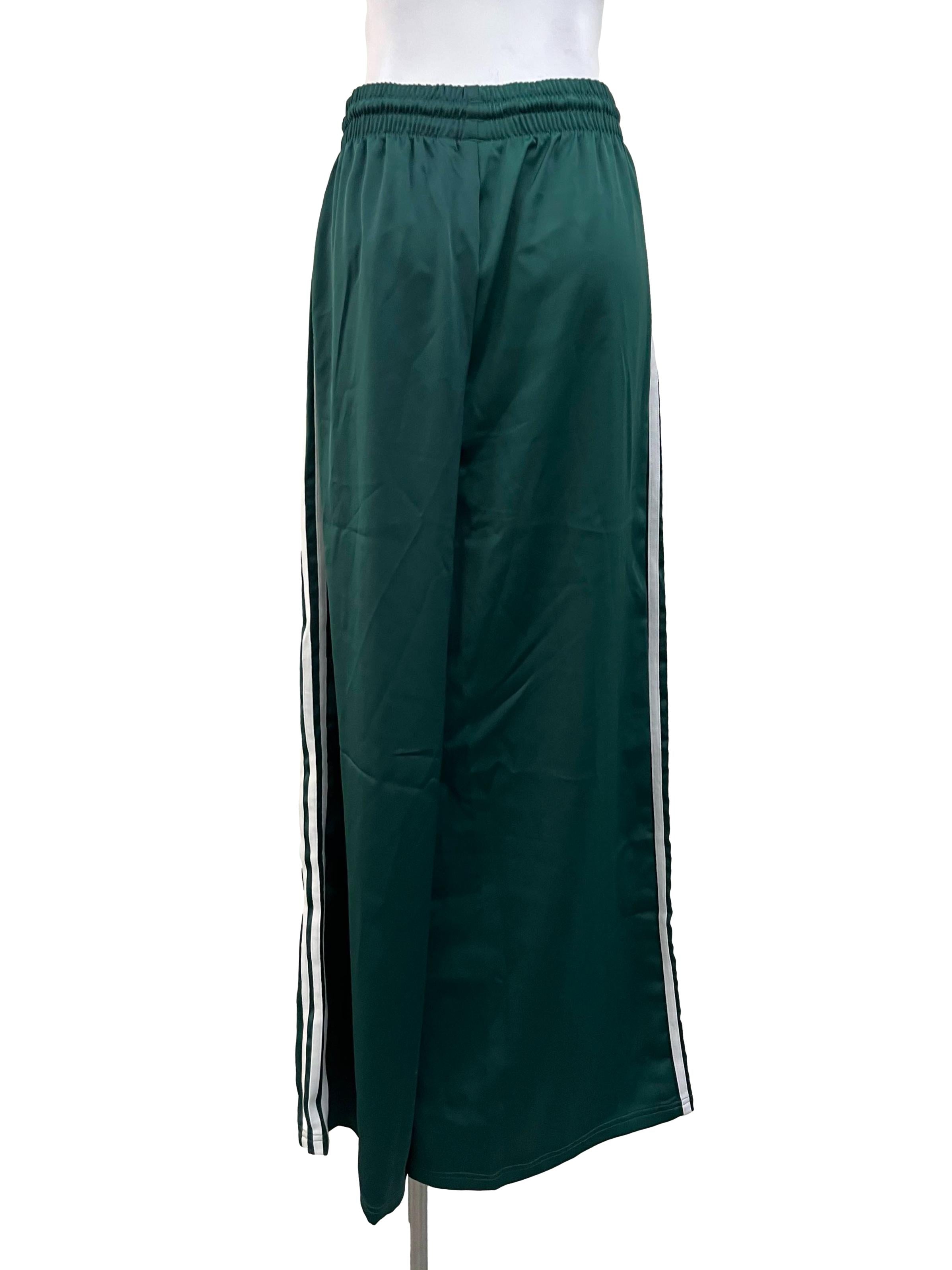 Pine Green Wide Fit Track Pants
