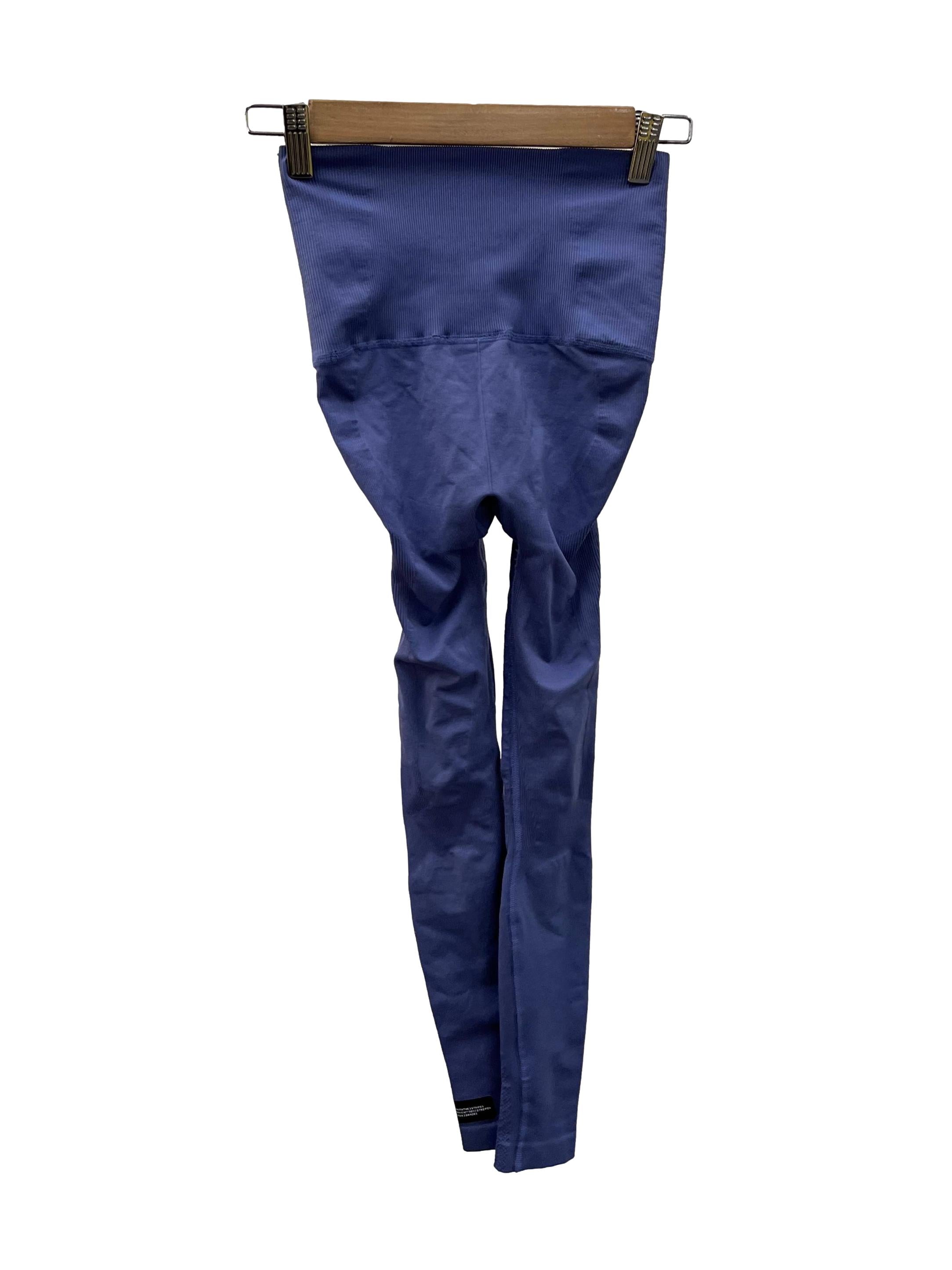 Blue Purple Formotion Ribbed Pants