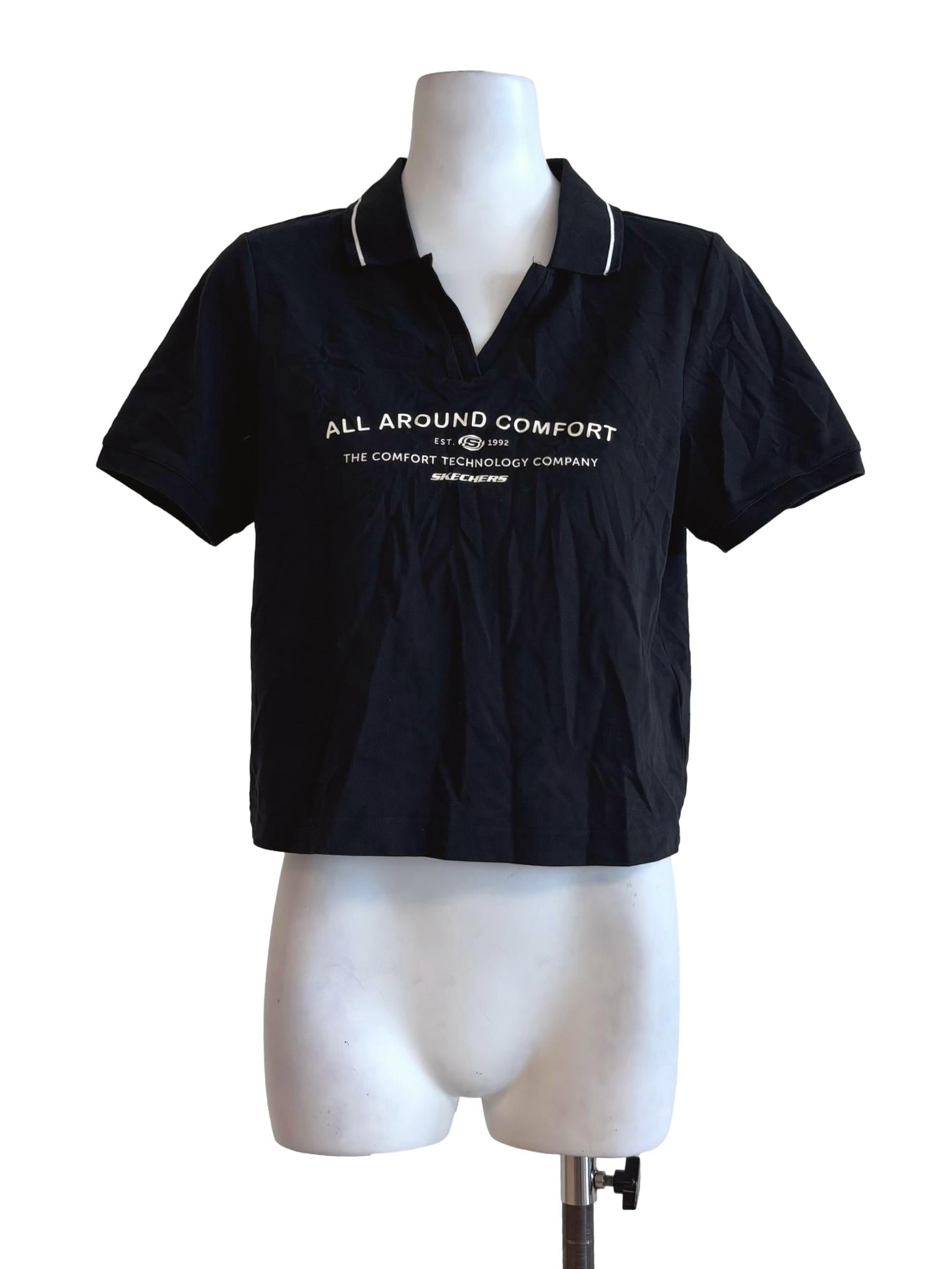 Black Printed T-Shirt