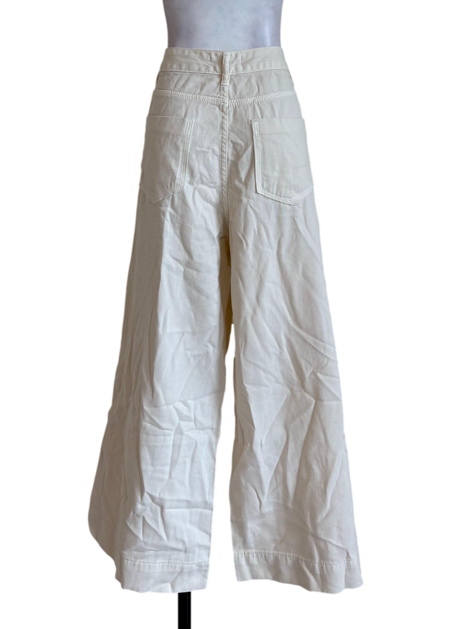White Wide Leg Jeans