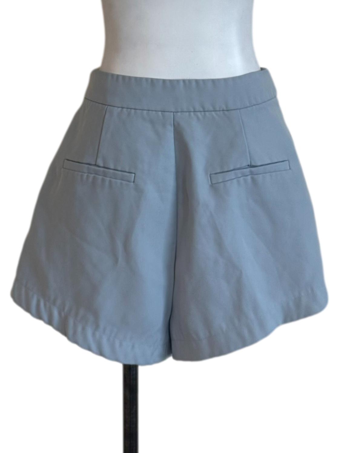 Light Blue Casual Shorts