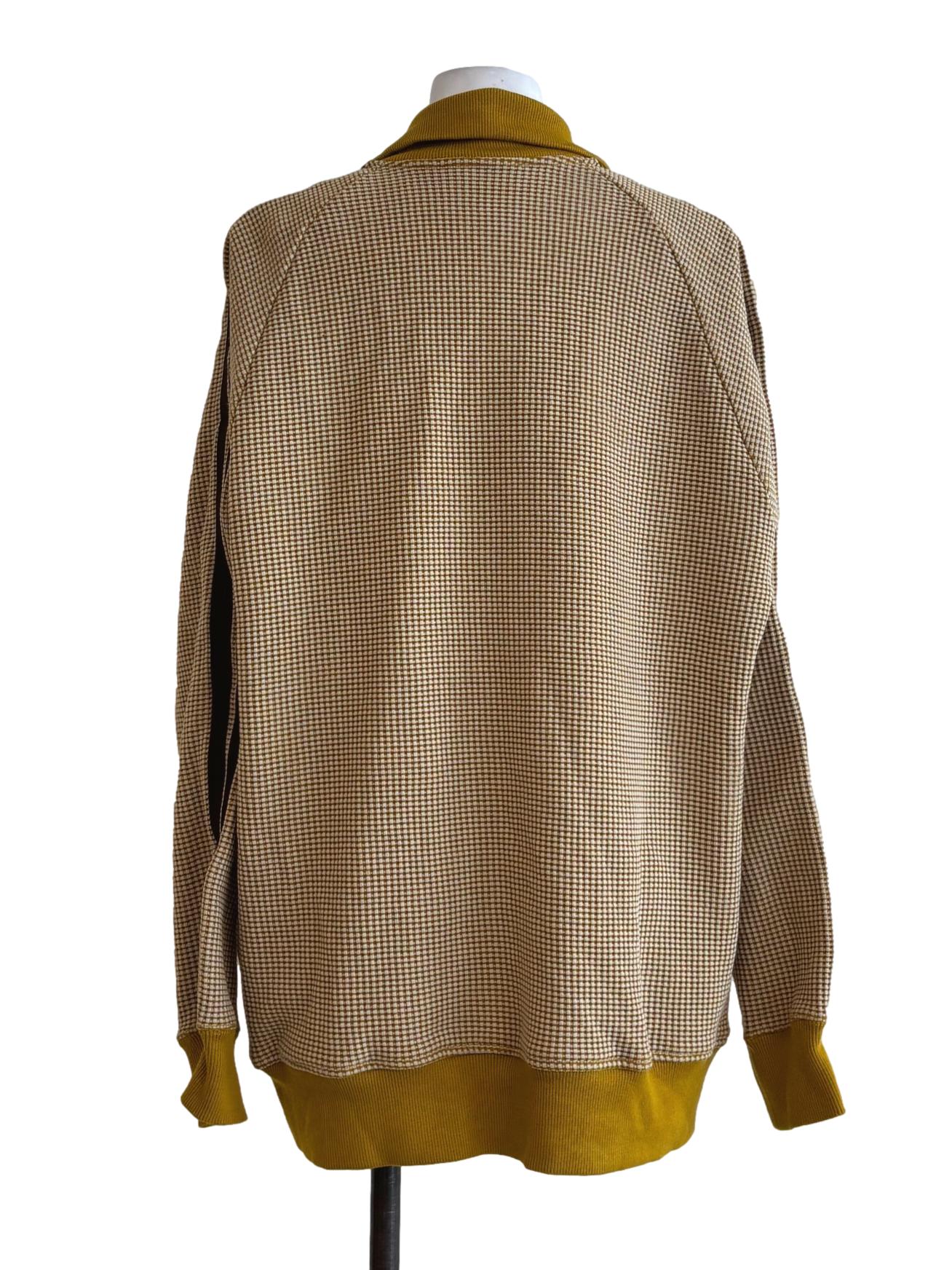 Dijon Yellow Zip Sweater