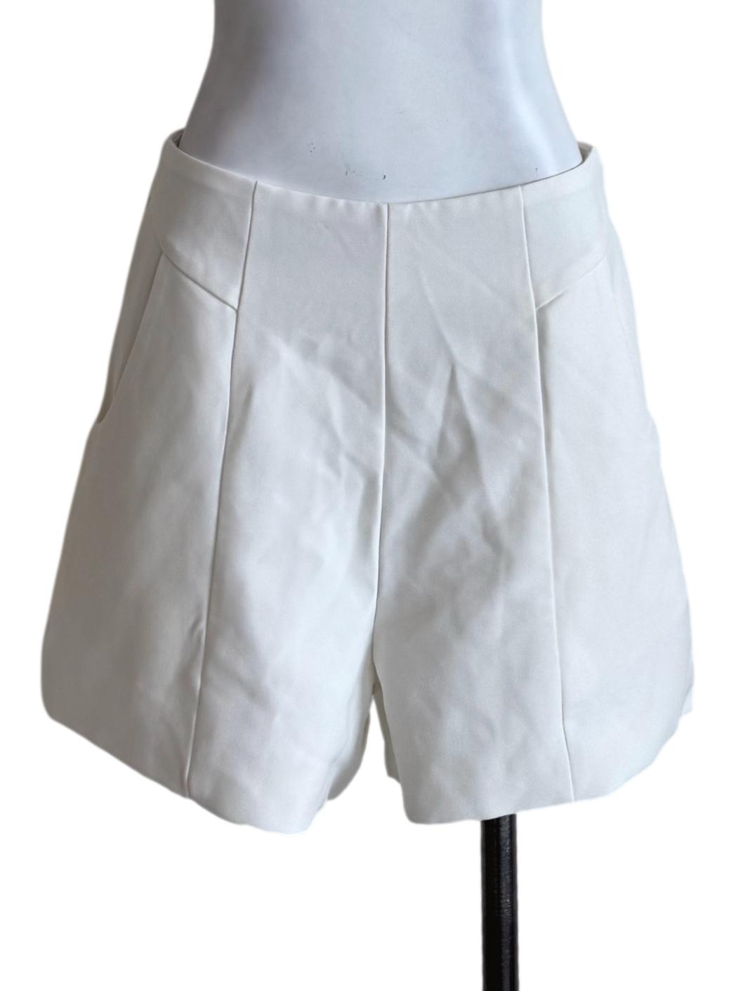 Powder White Short Pants