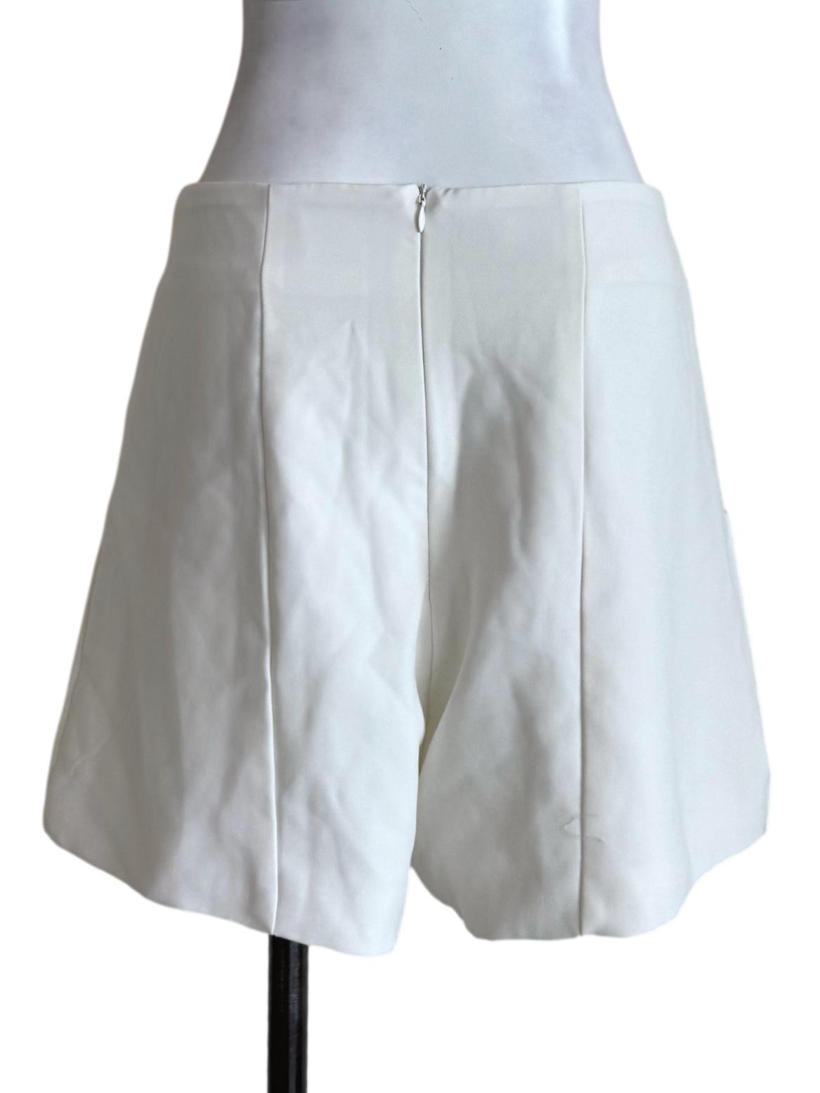 Powder White Short Pants