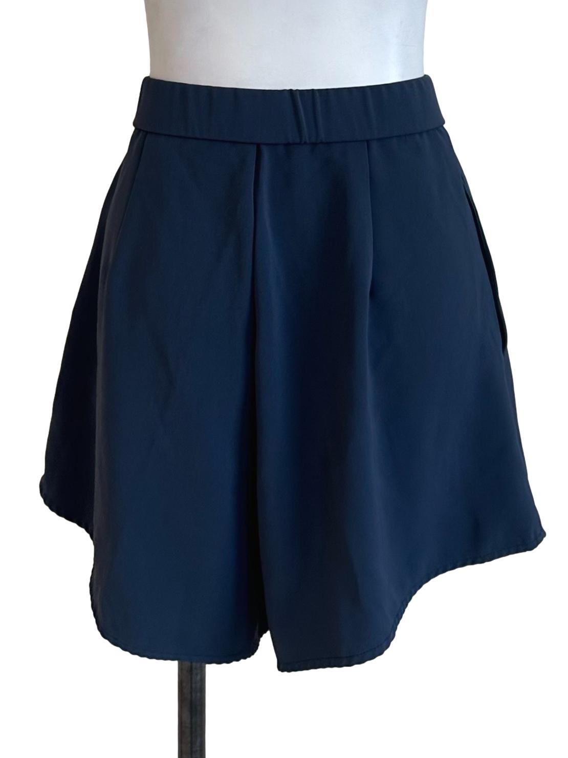Spruce Blue Pearl Button Shorts