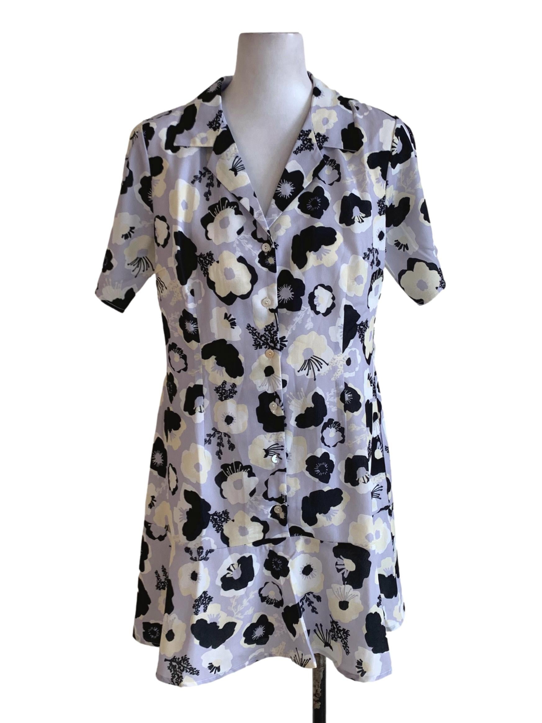 Heather Floral Empire Dress LB