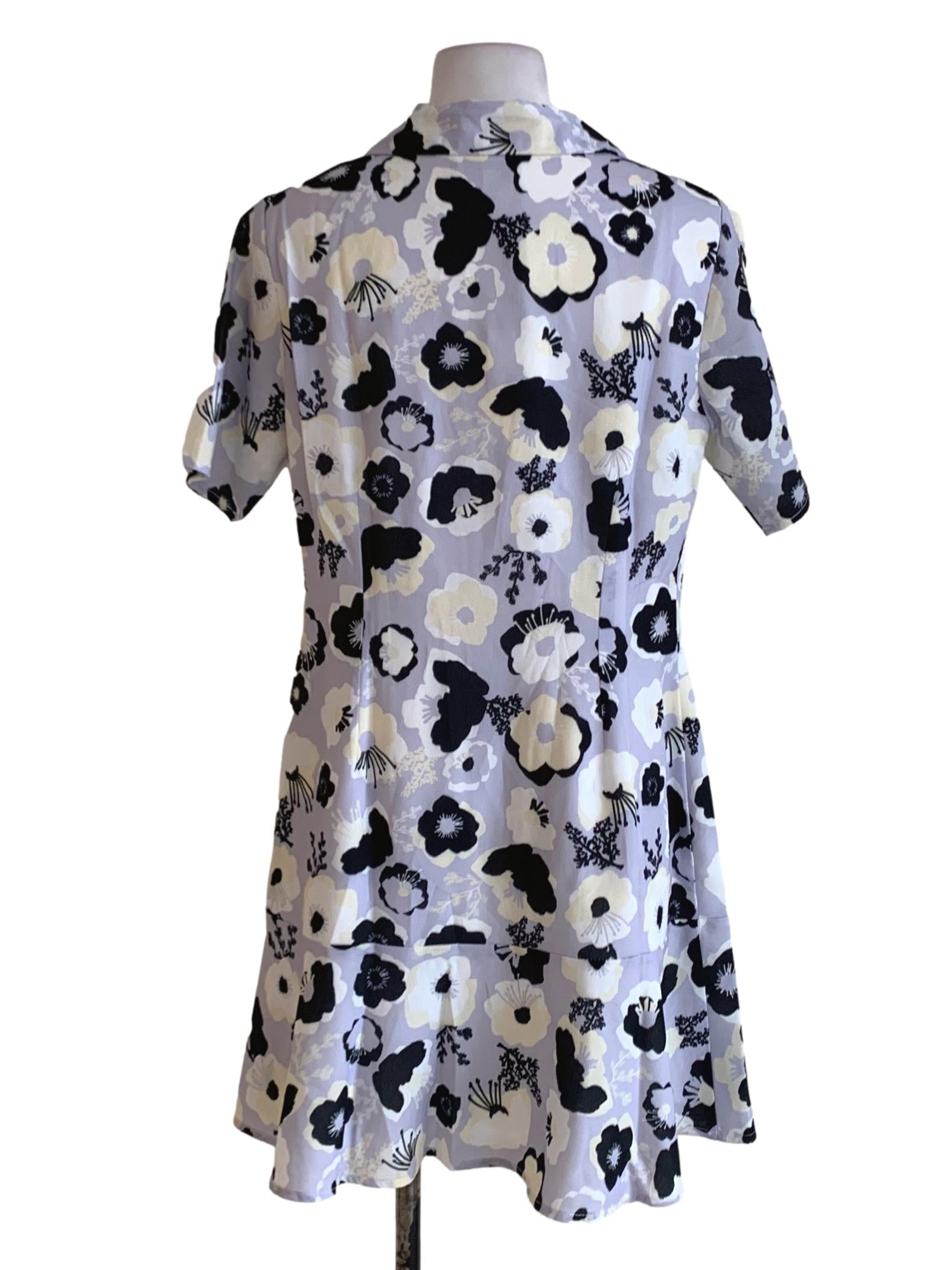 Heather Floral Empire Dress LB