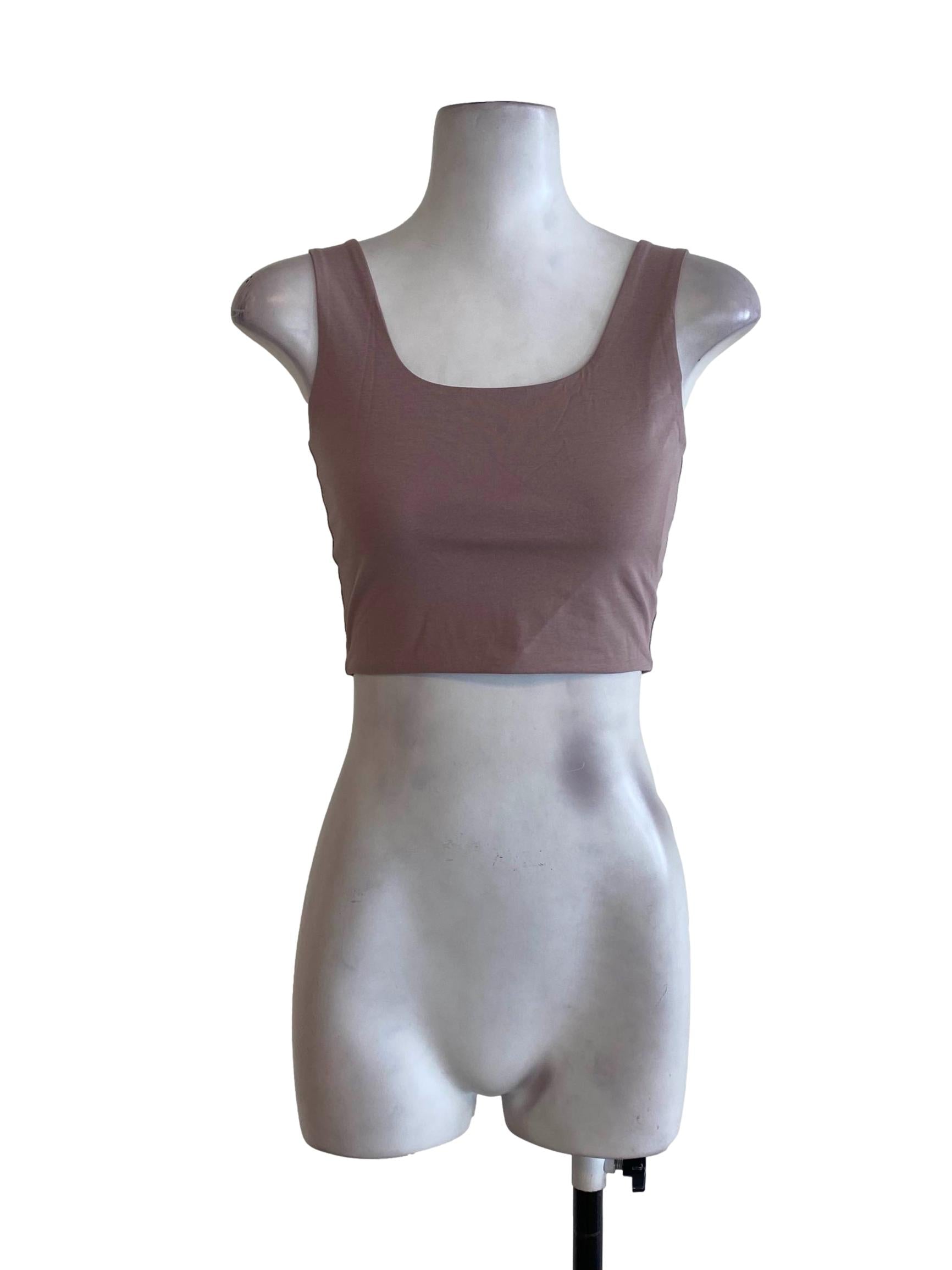 Purple Crop Top