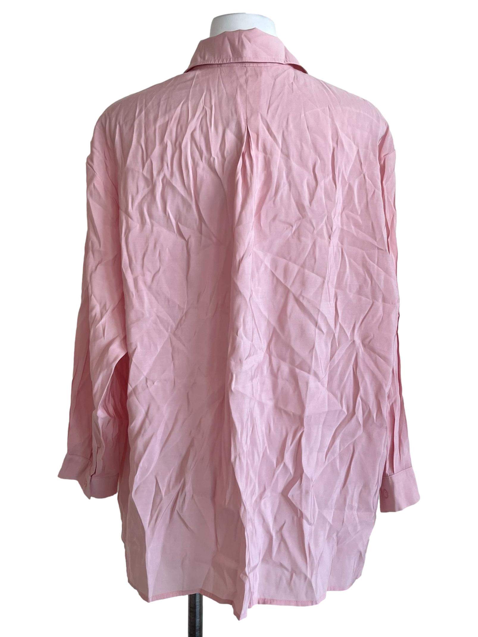 Blush Pink Oversized Shirt