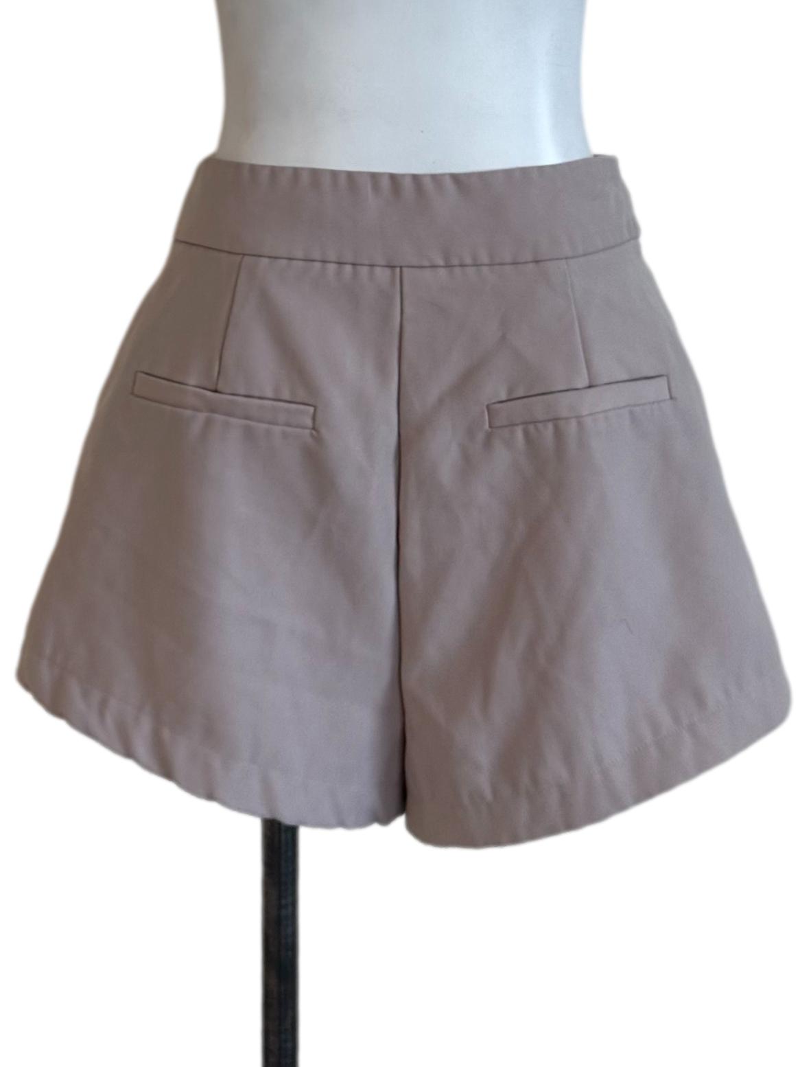 Ash Beige Casual Shorts