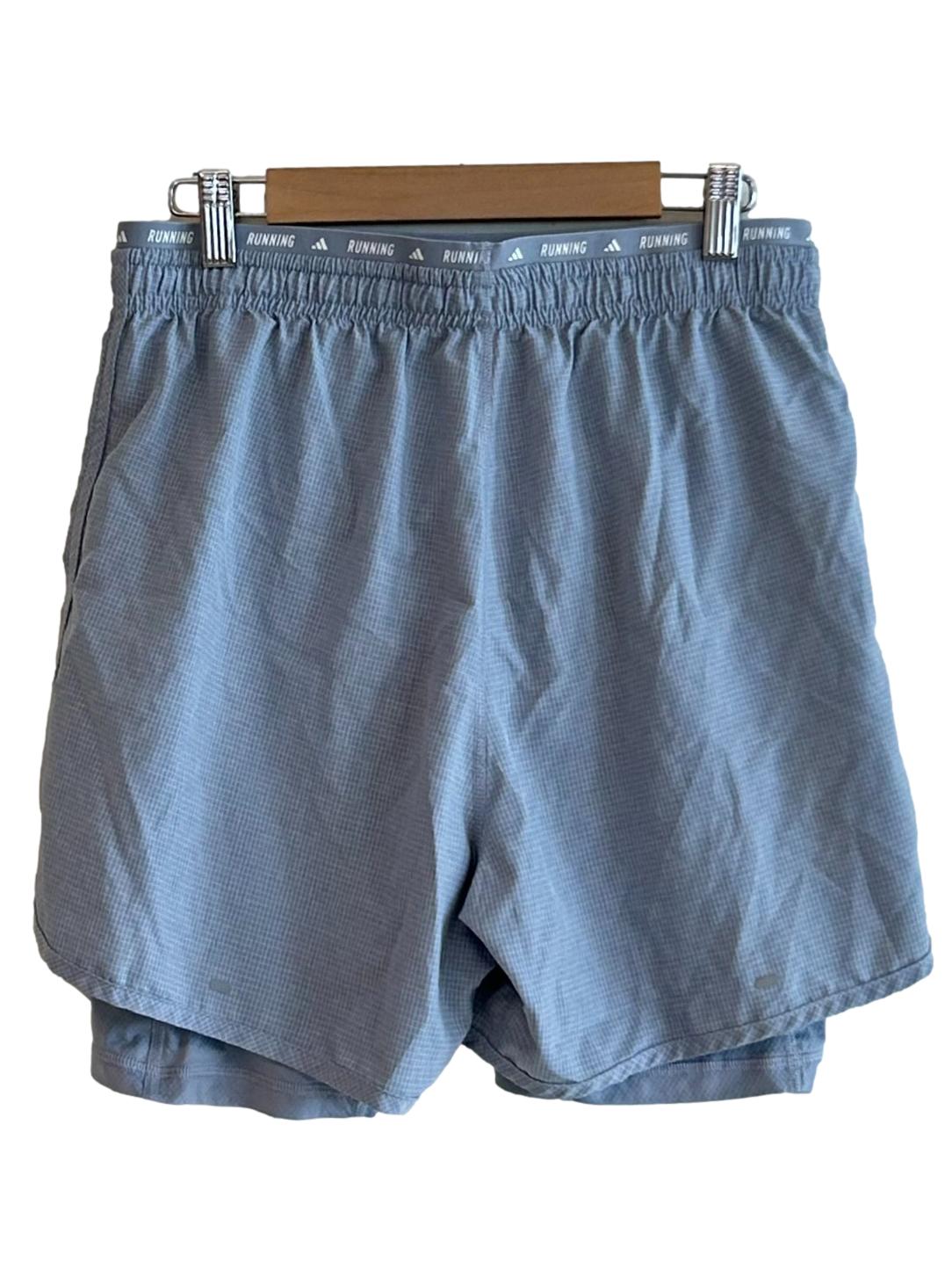 Grey 2in1 Running Shorts