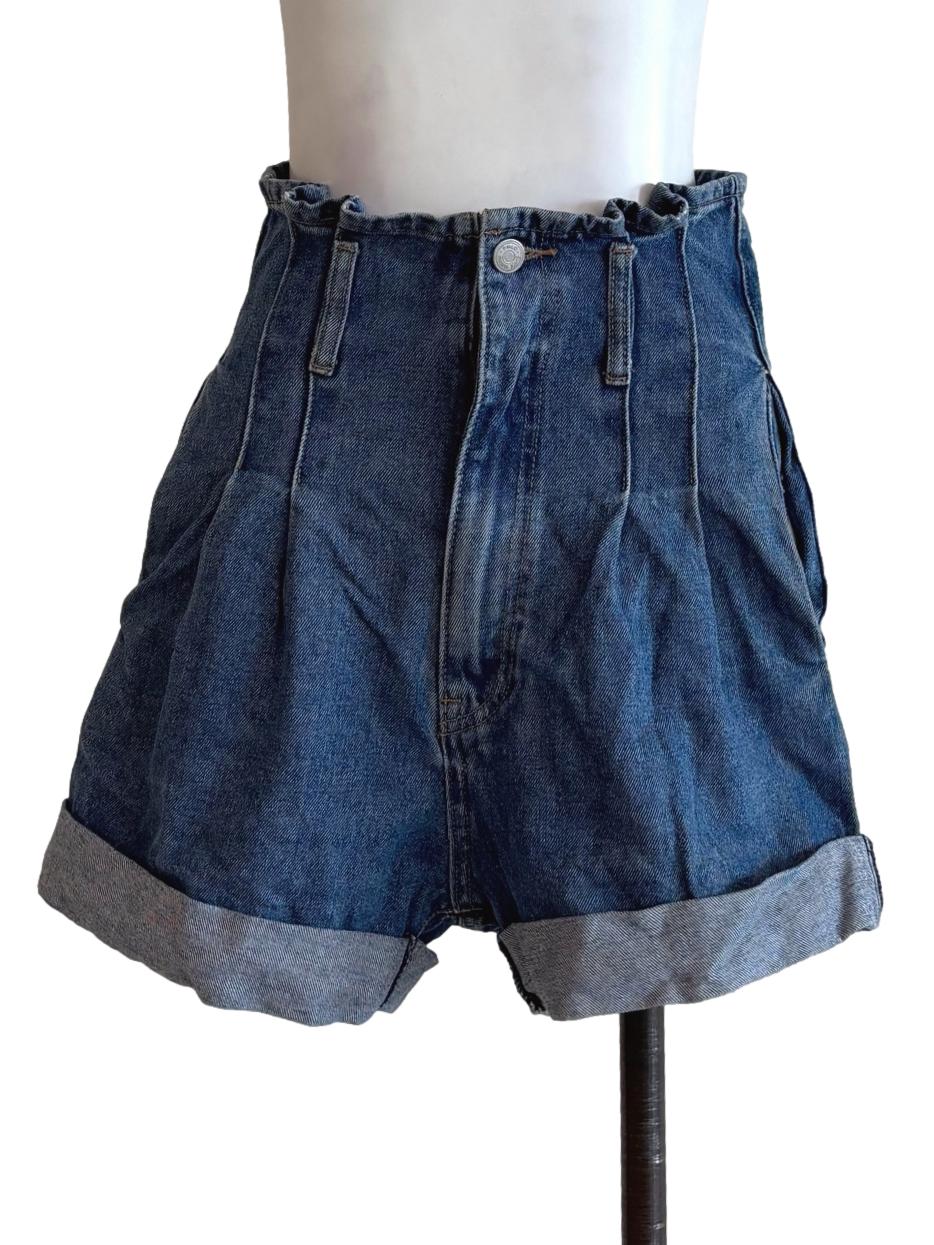 Blue Denim Shorts