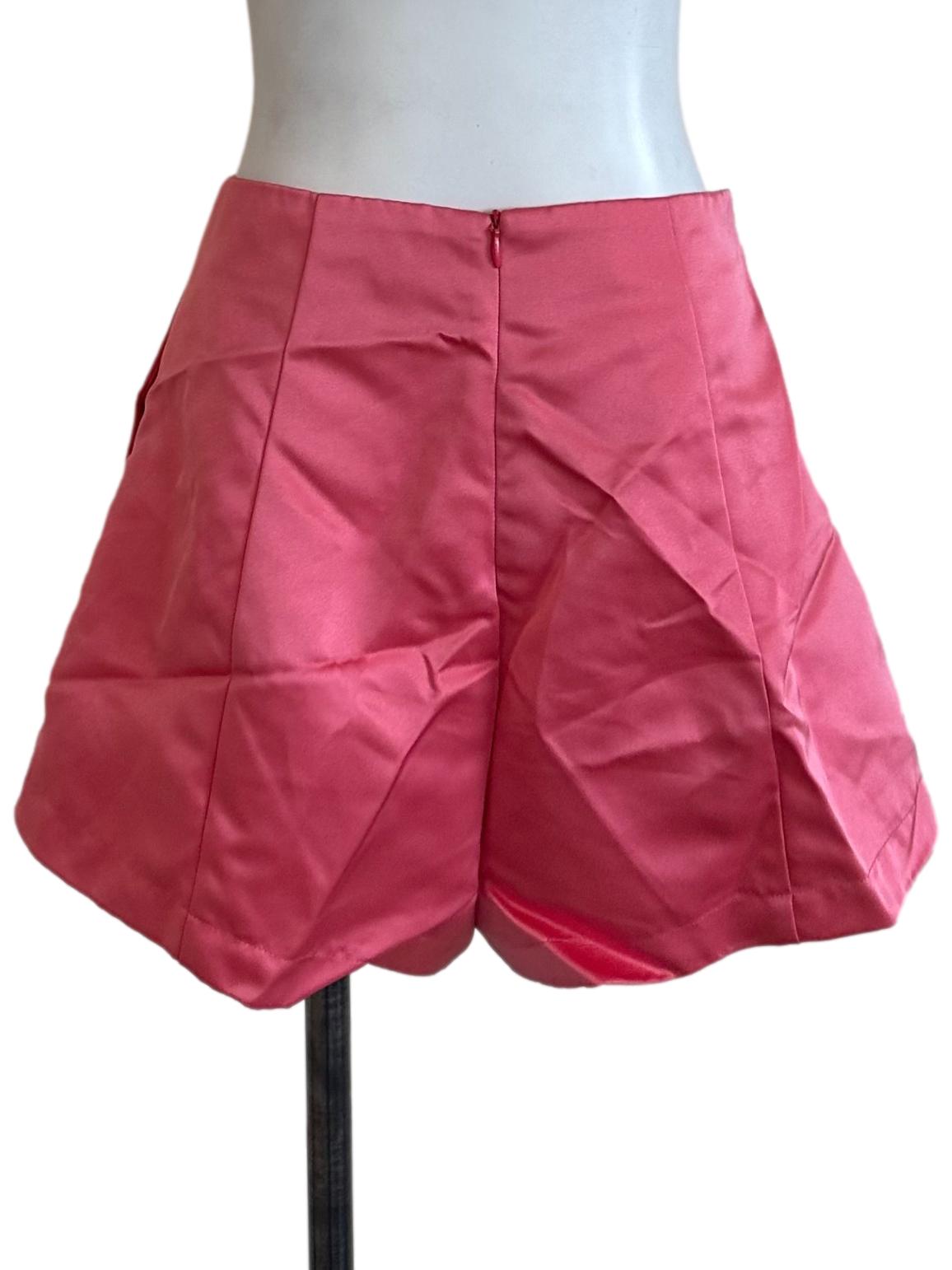 Fushia Pink High Waist Shorts