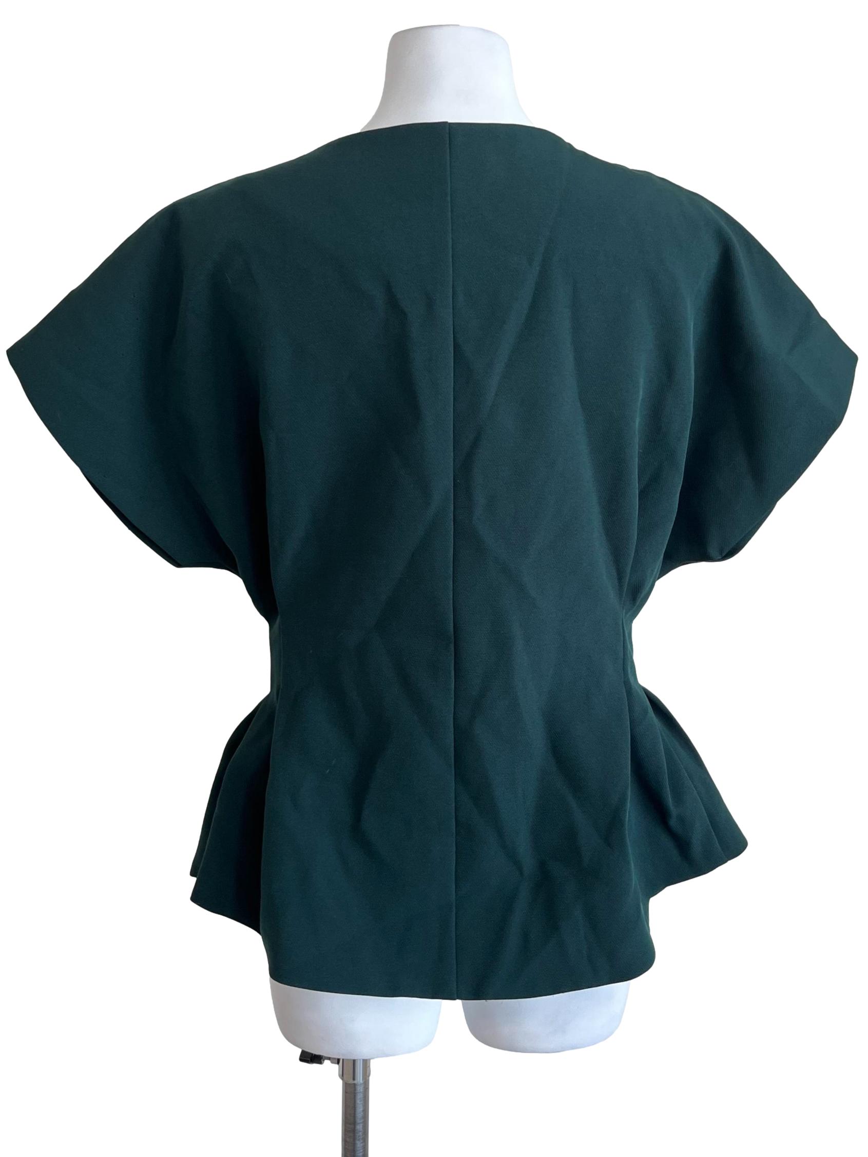 Emerald Green Kimono Sleeve Blouse
