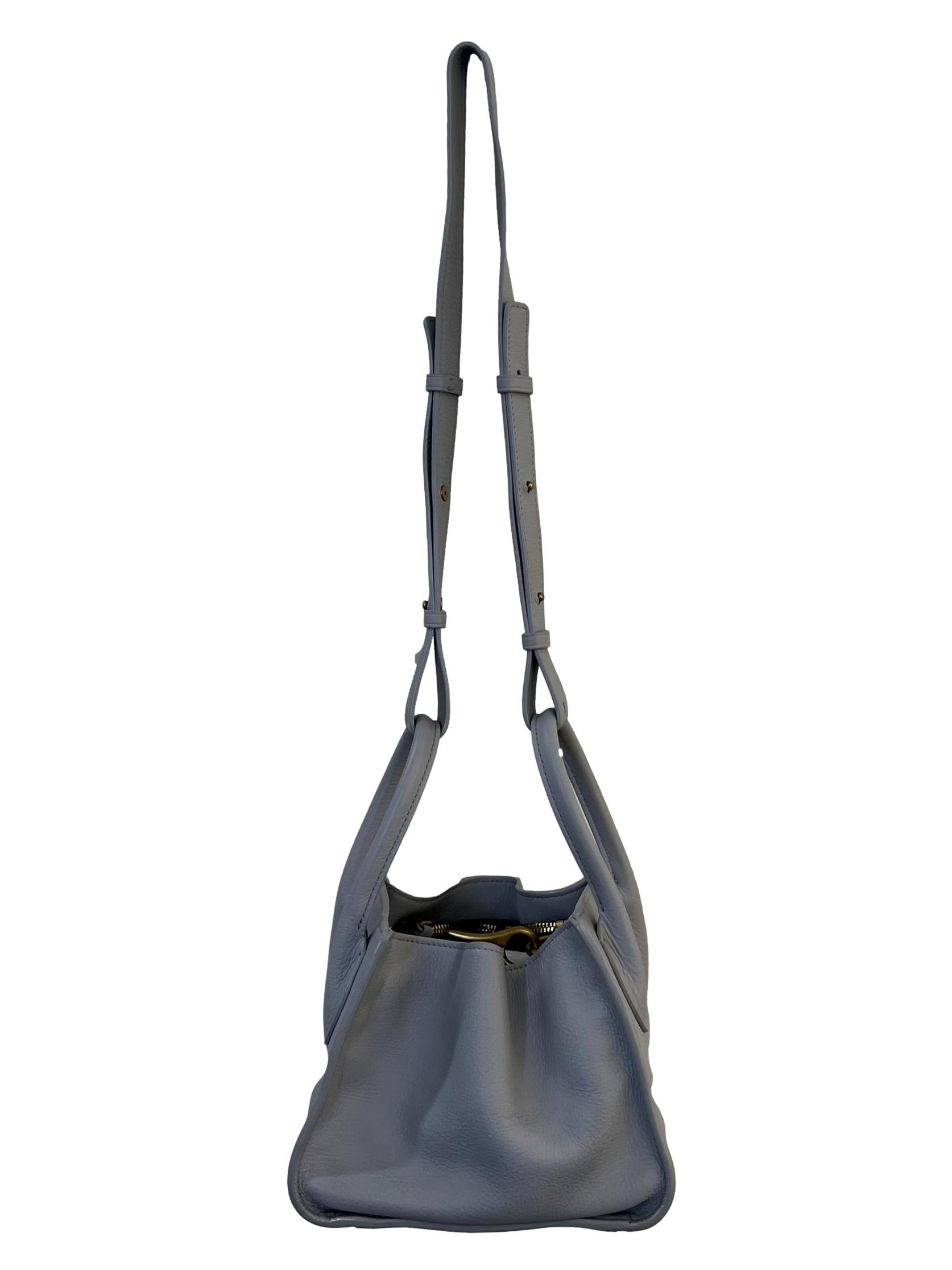 Grey Leather Rabeanco - Lu Mini Top Handle Bag CSN