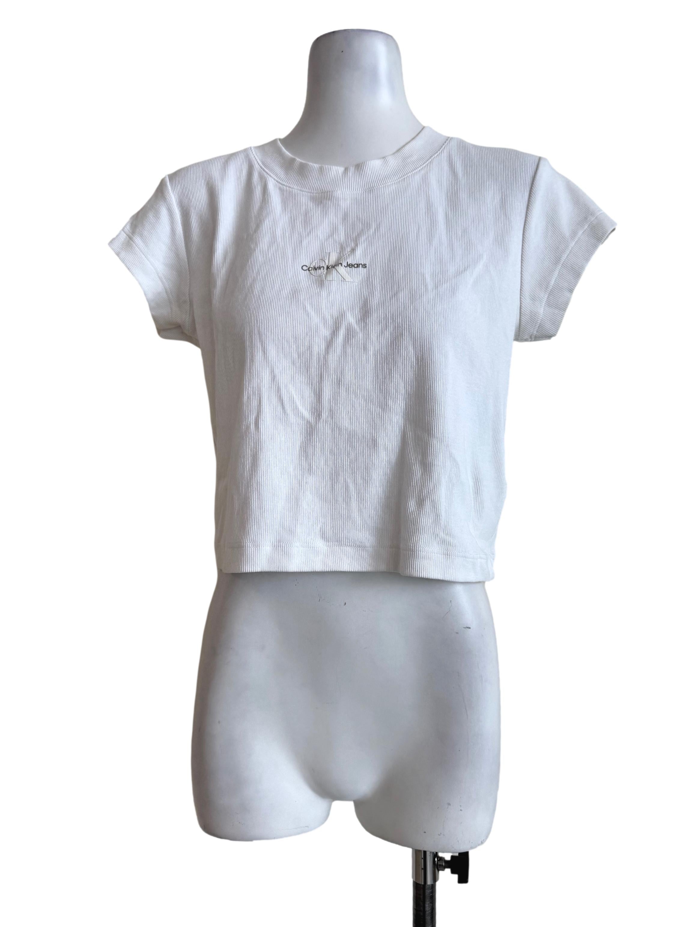 Off White Short Sleeve T-Shirt