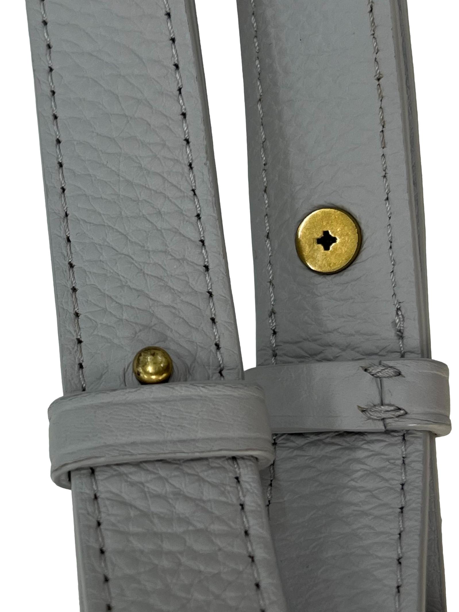 Grey Leather Rabeanco - Lu Mini Top Handle Bag CSN