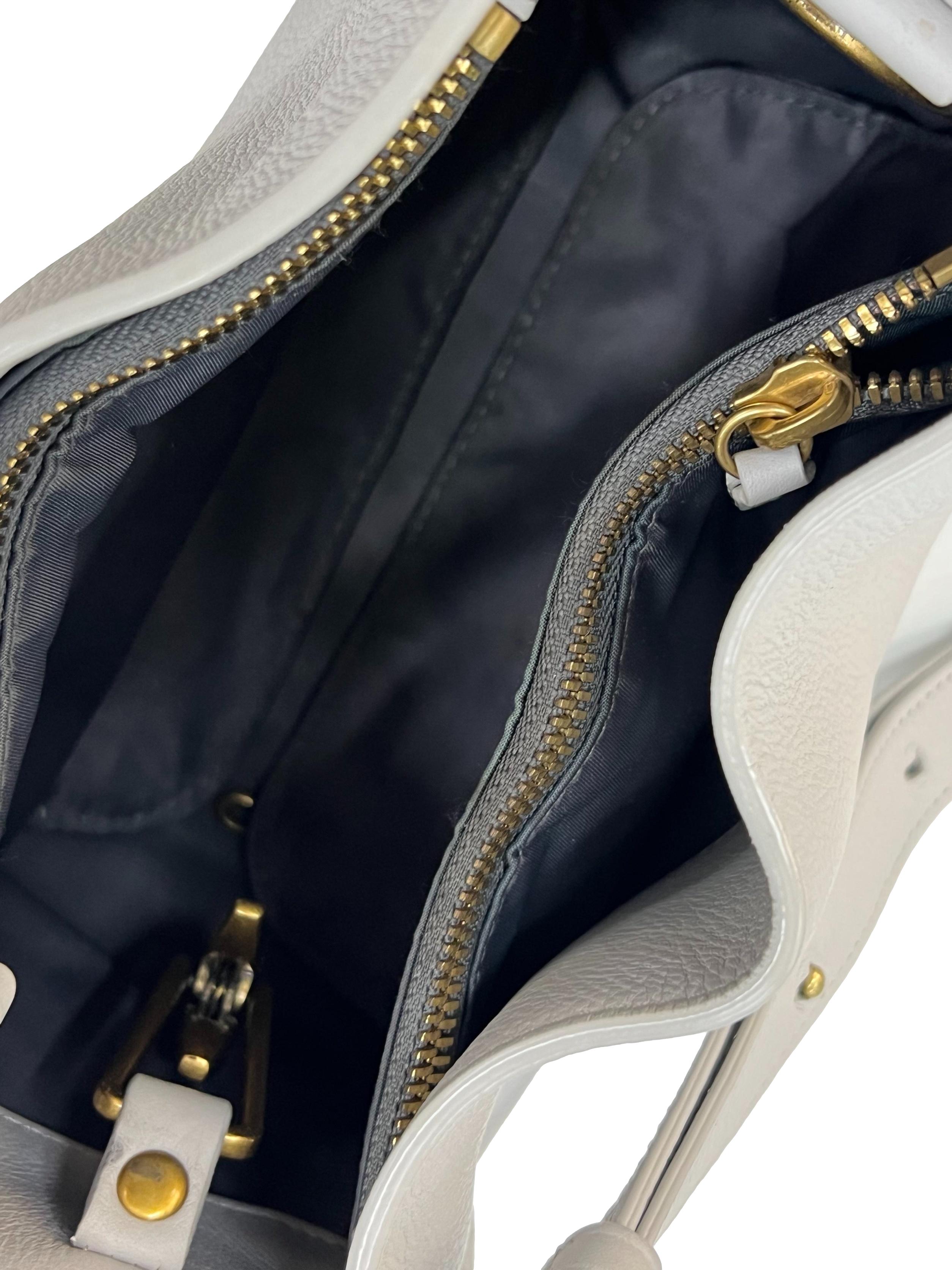 Grey Leather Rabeanco - Lu Mini Top Handle Bag CSN