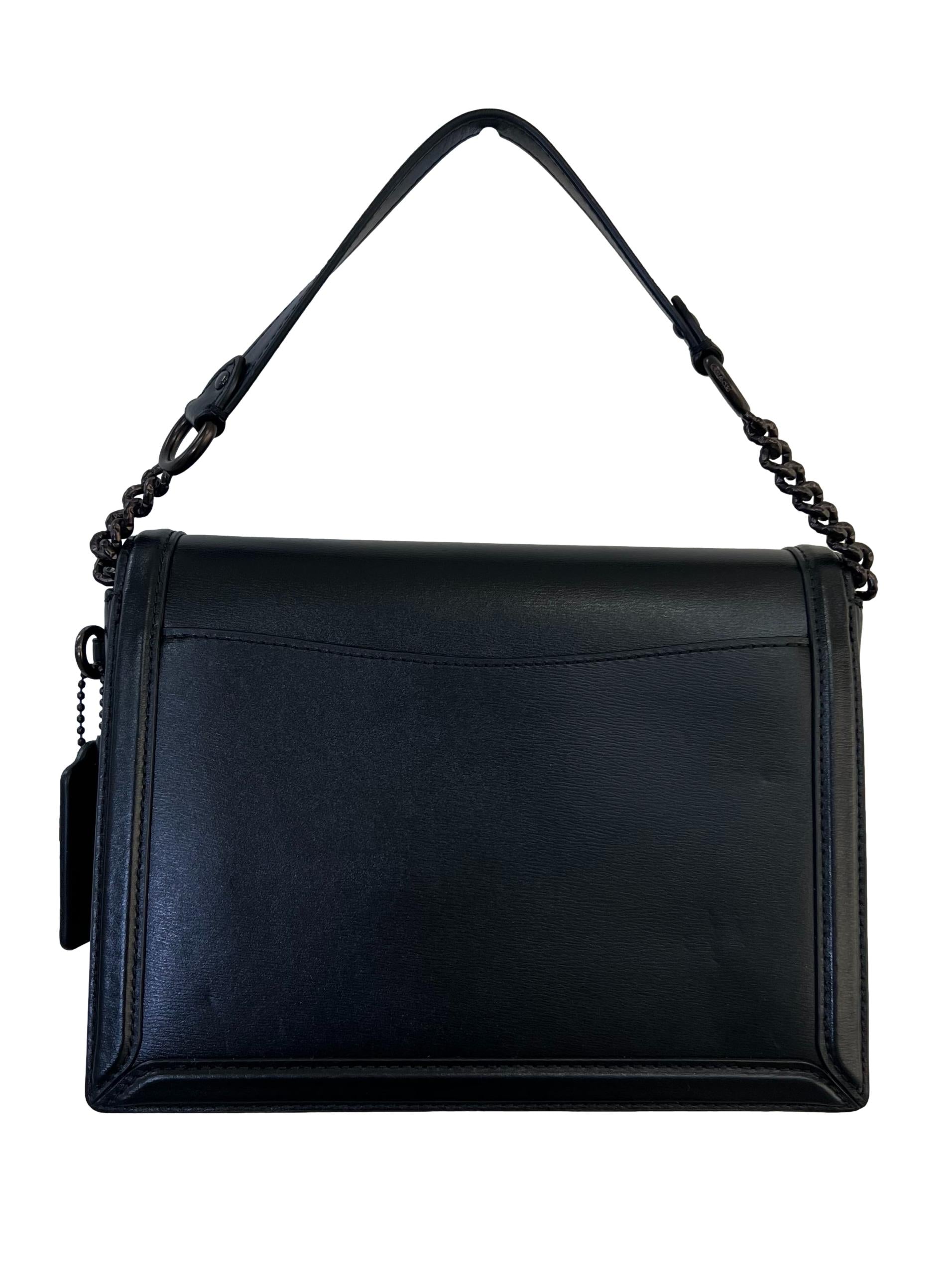 Multicolour Leather Coach - Hutton Shoulder Bag CSN