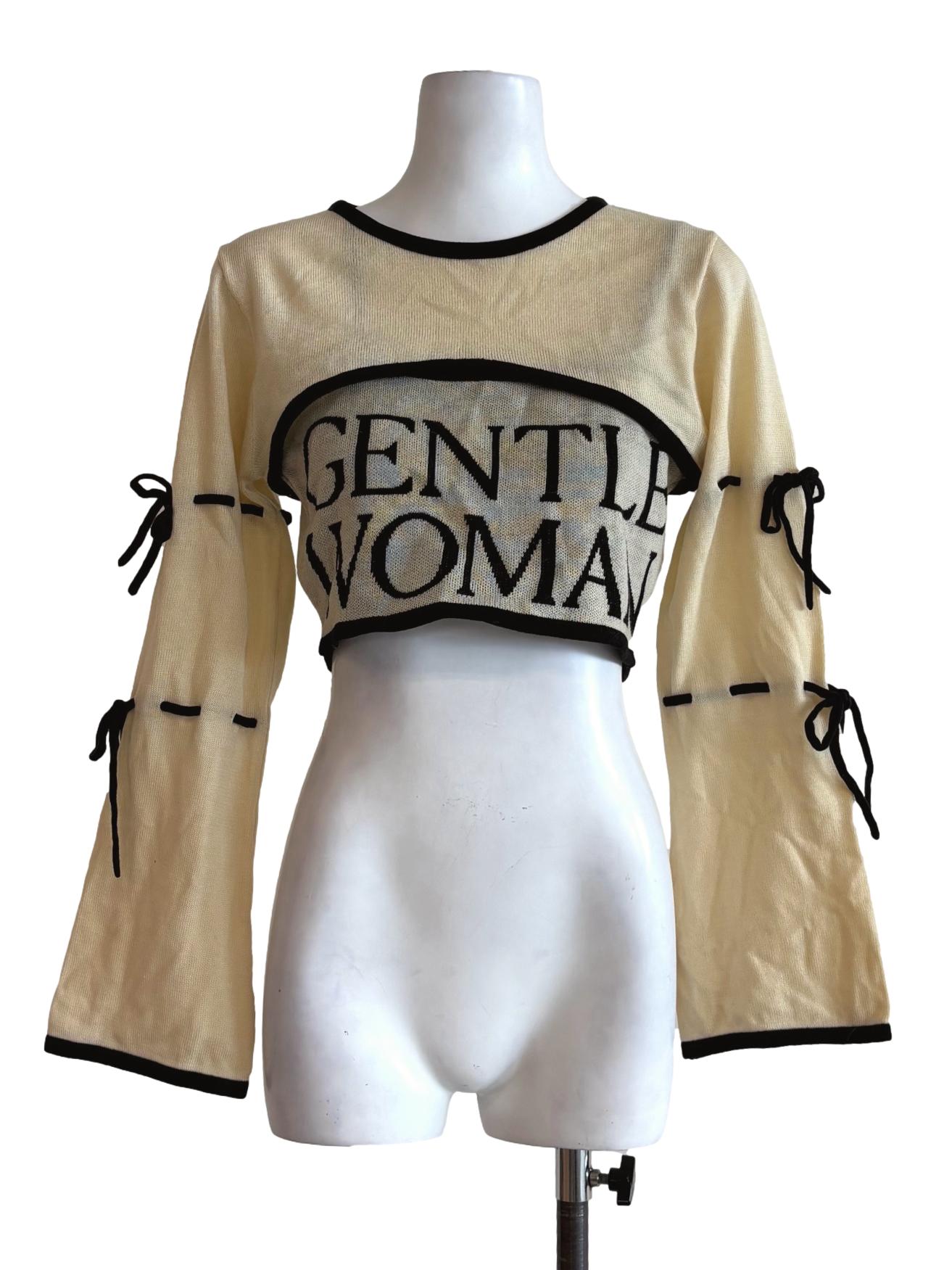 Two Piece Cream Knit Top