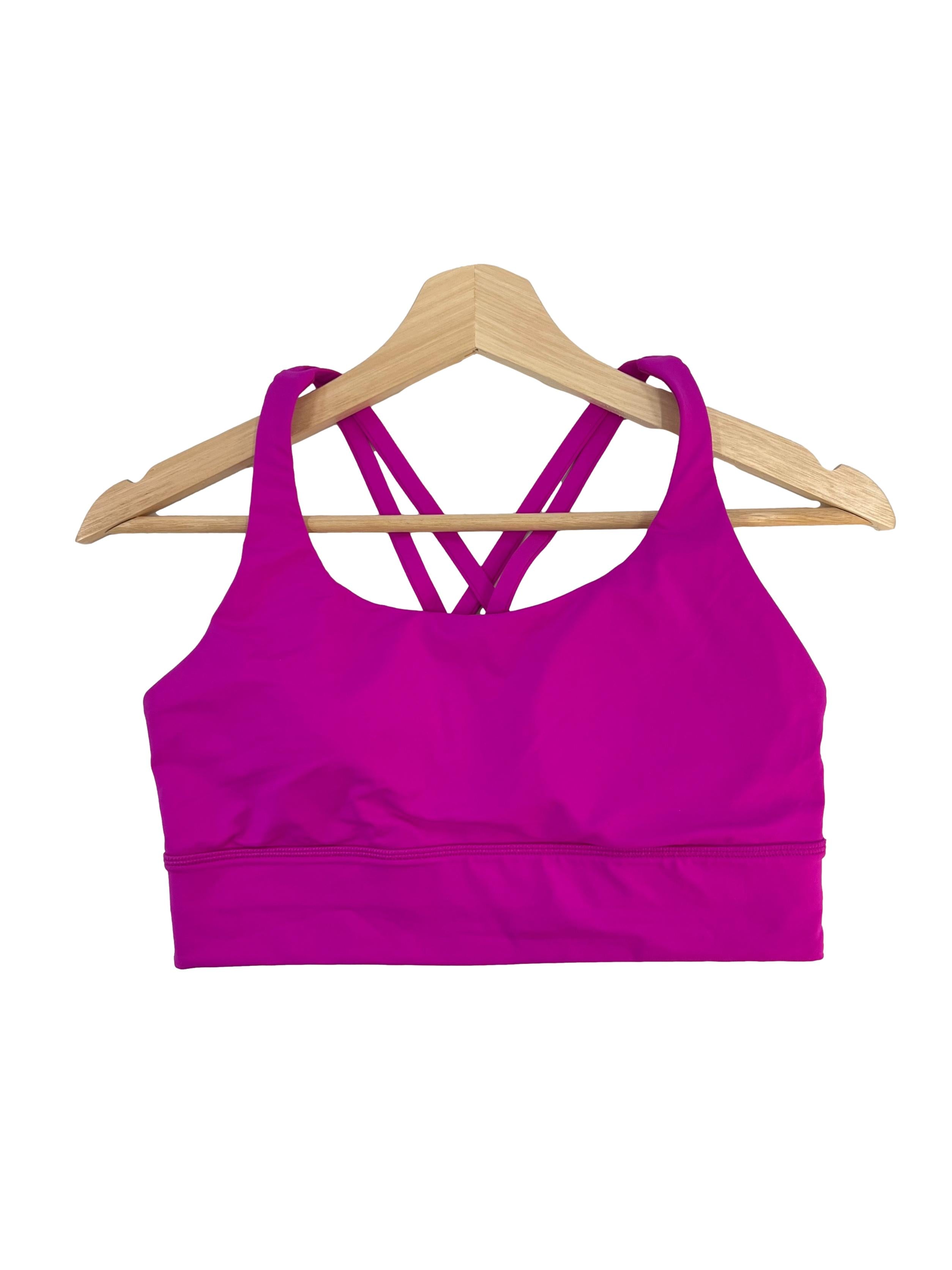 Neon Purple Sports Bra