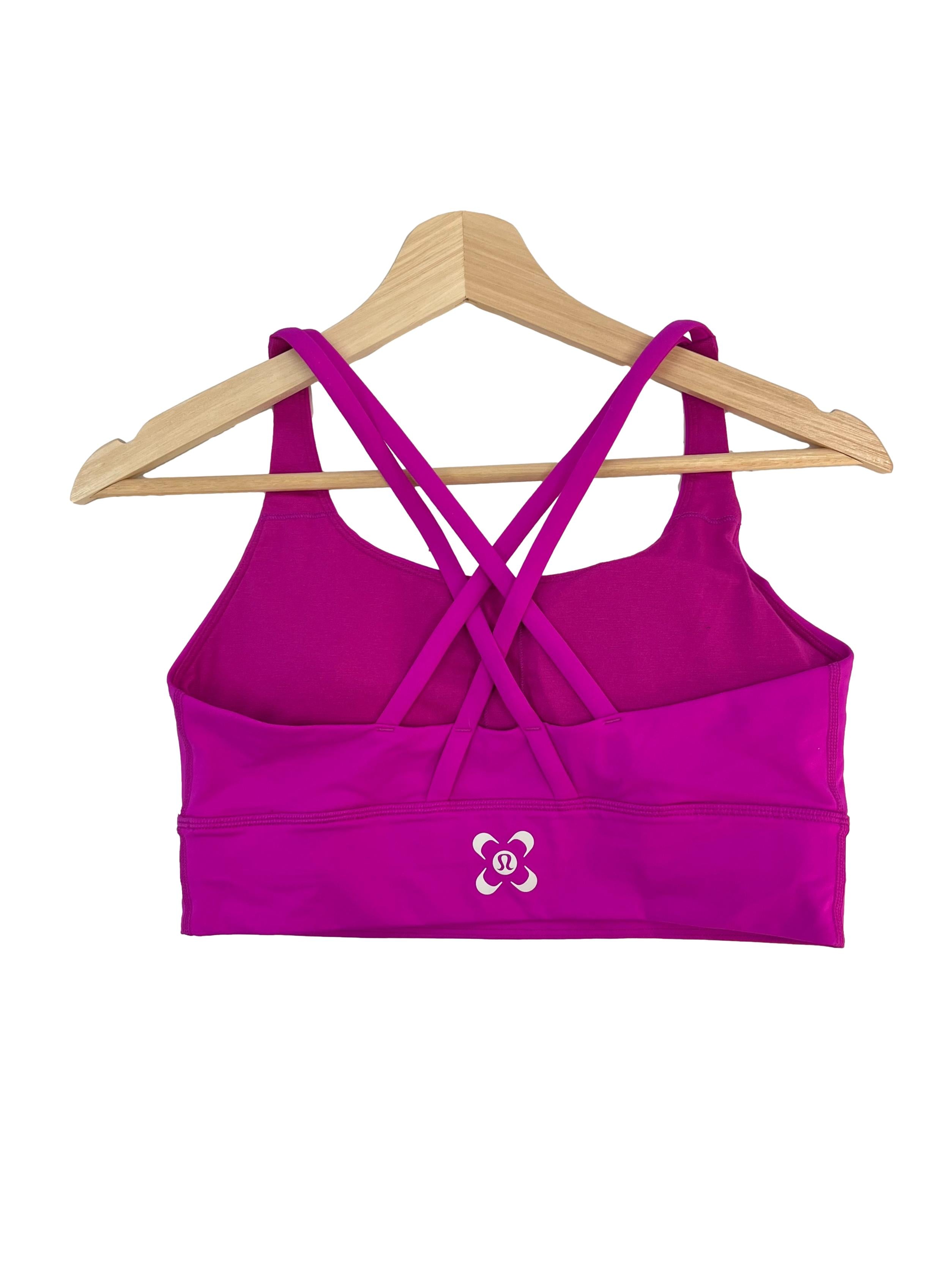 Neon Purple Sports Bra