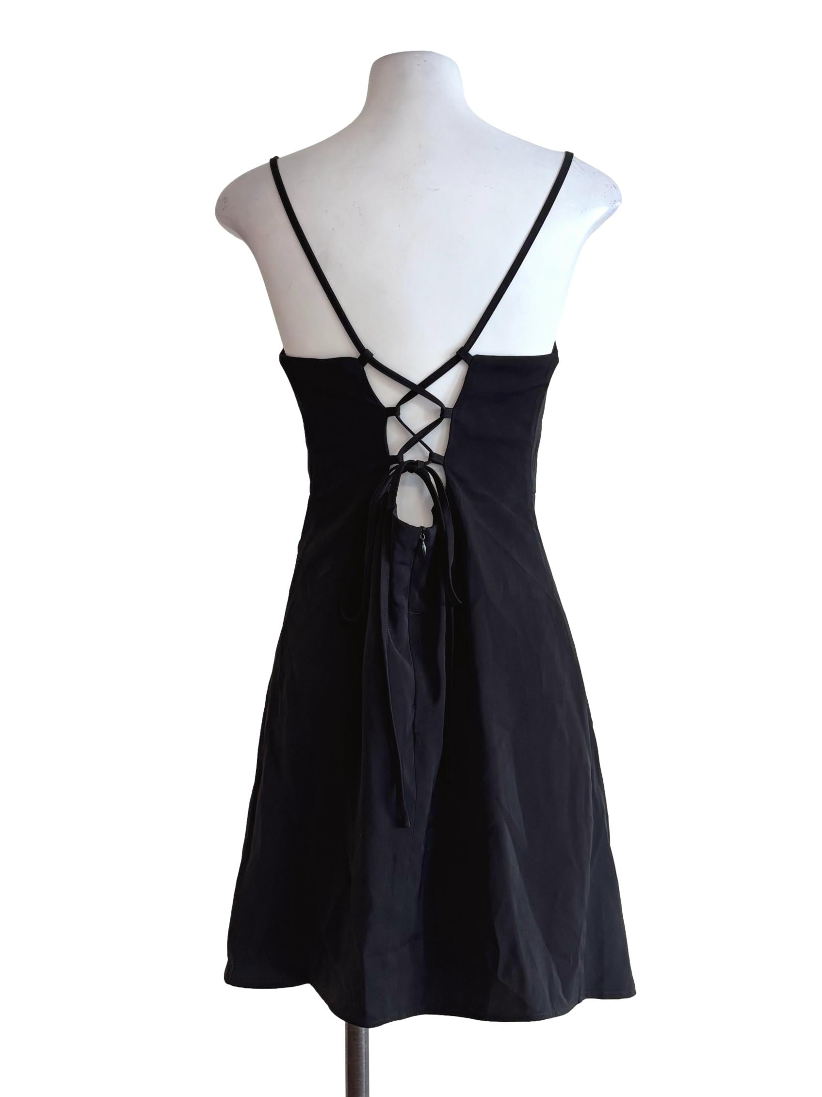 Soft Black Bodycon Dress