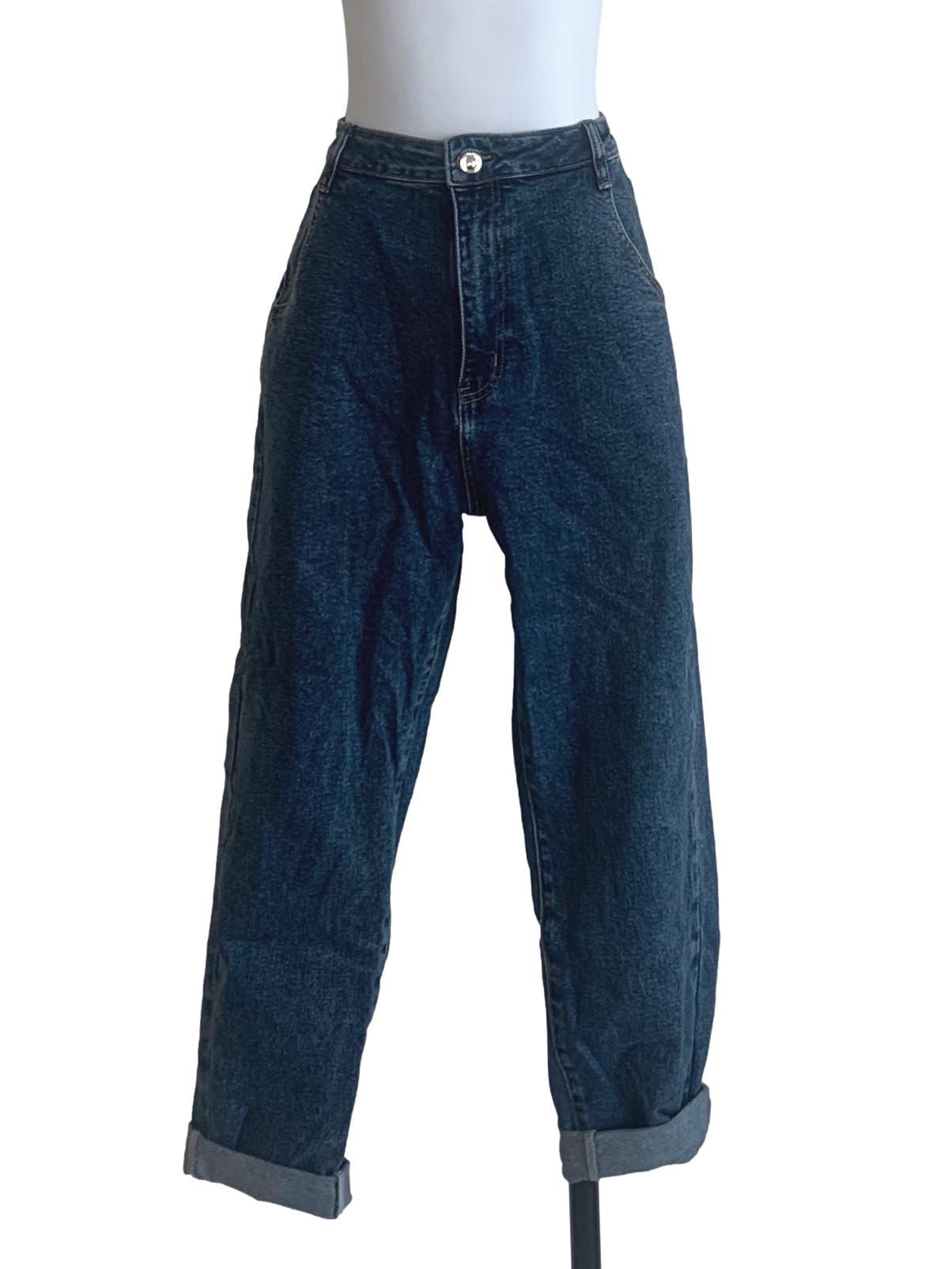 Denim Blue Tapered Jeans