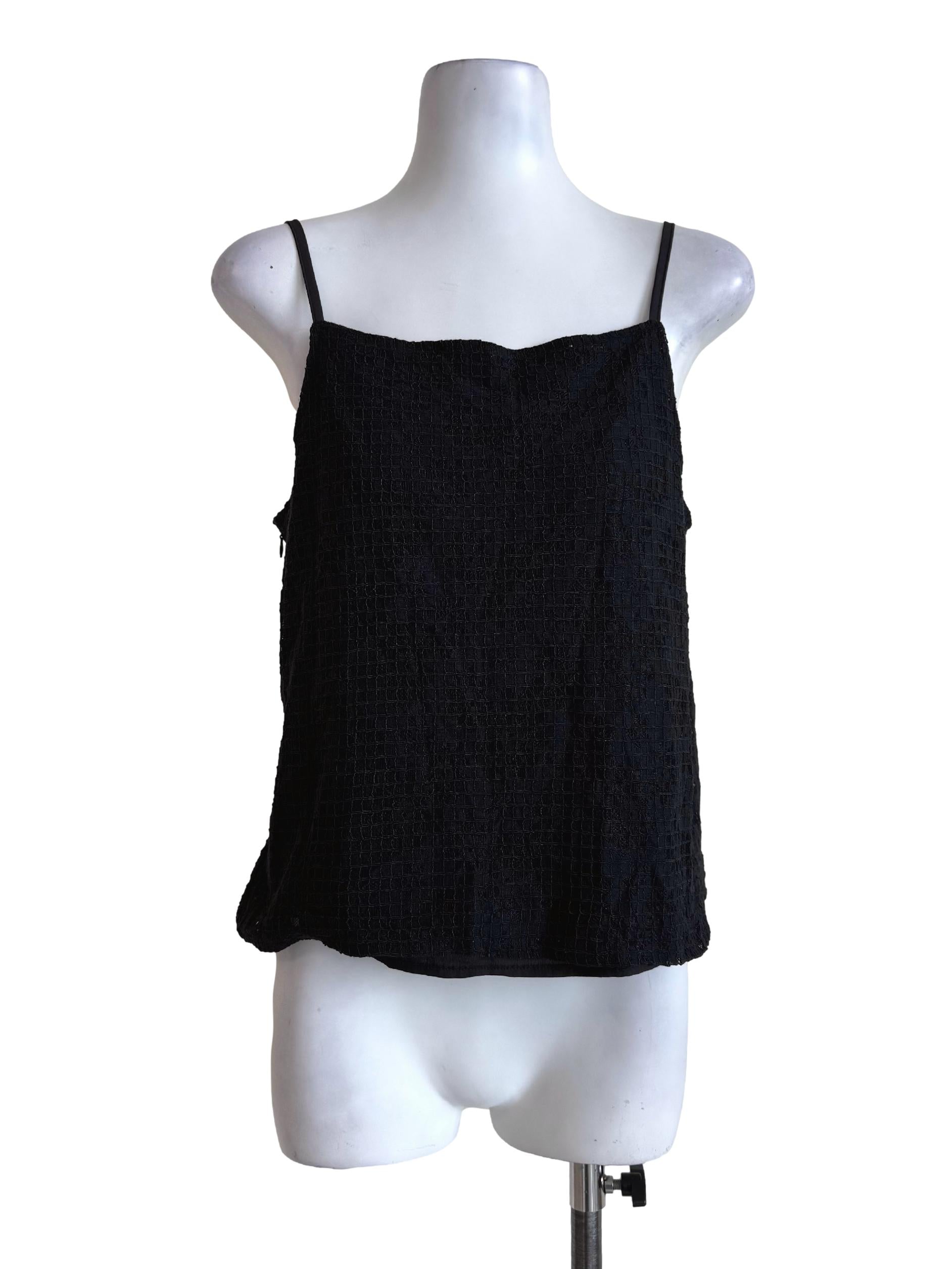 Lacey Black Camisole