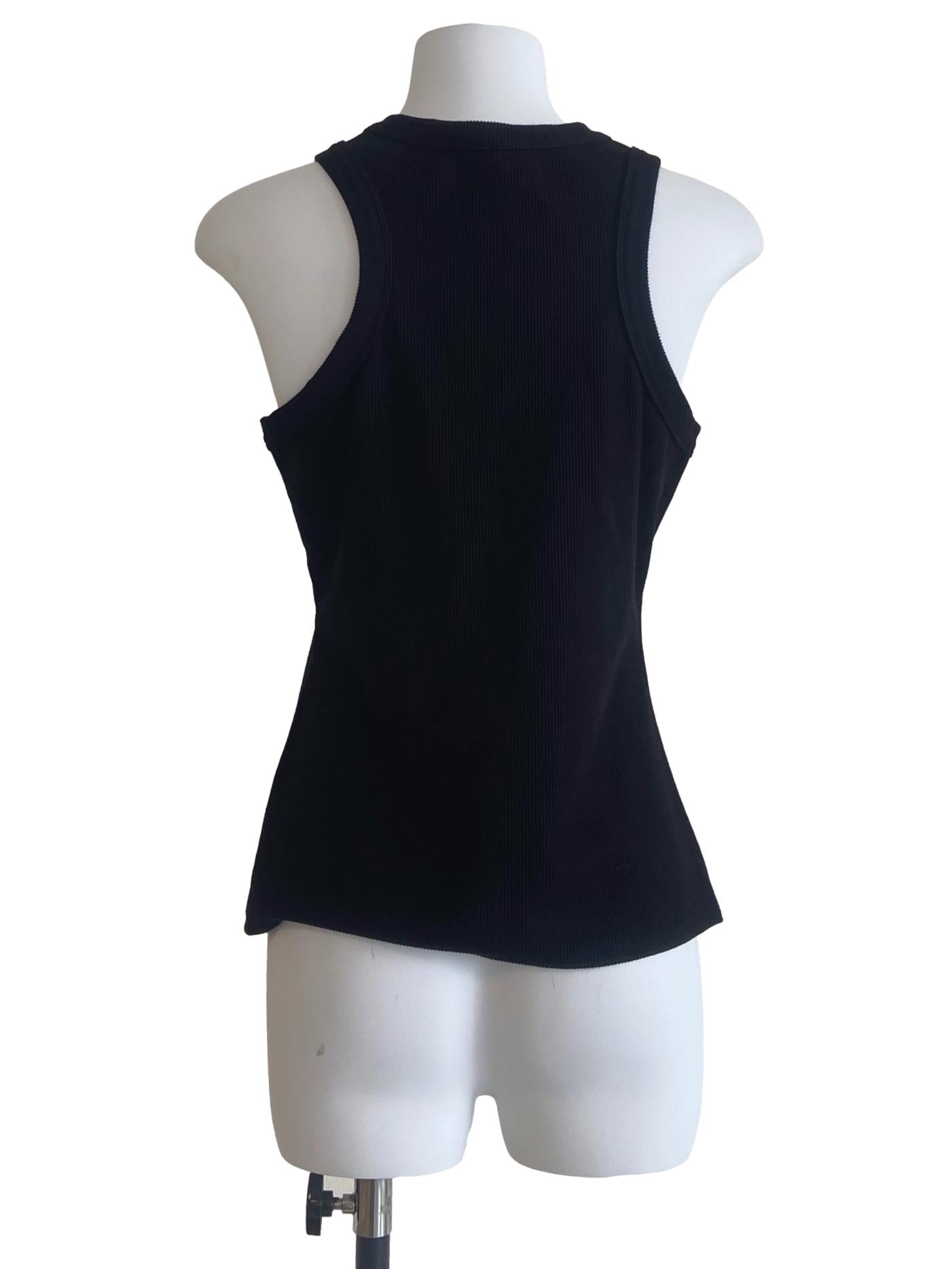 Black Sleeveless Top
