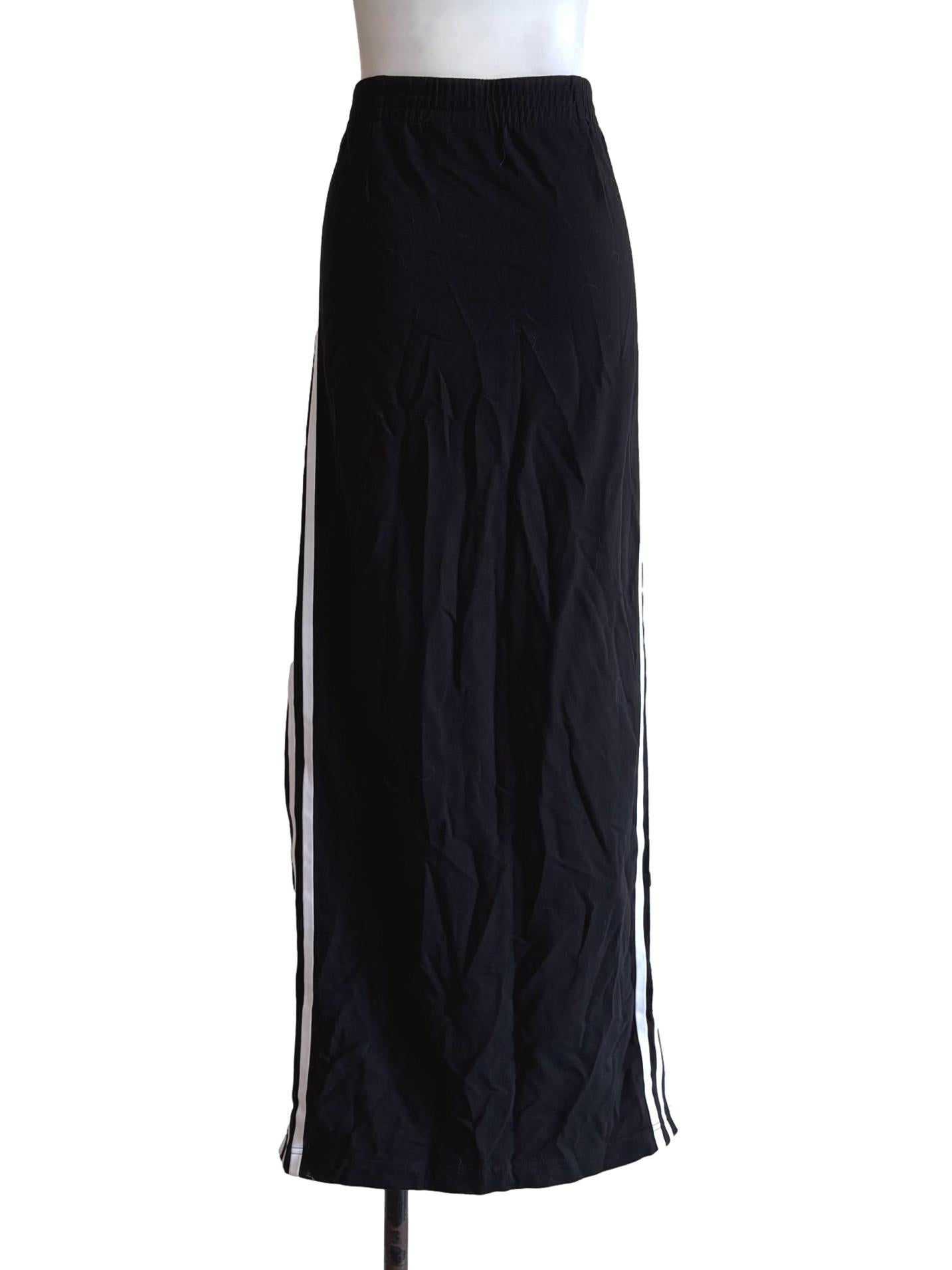 Soft Black Long Skirt
