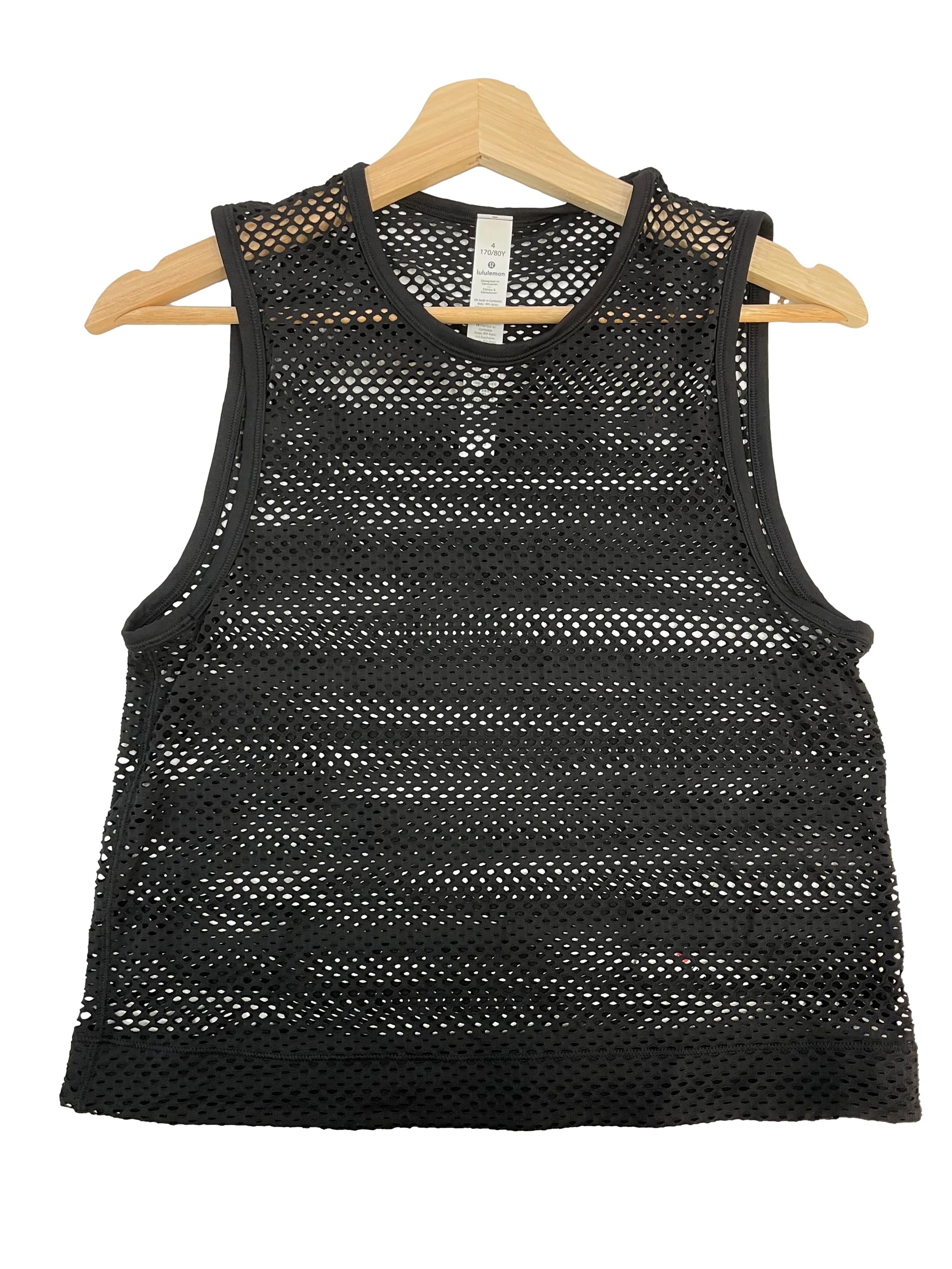 Black Sweat Your Heart Out Tank Top