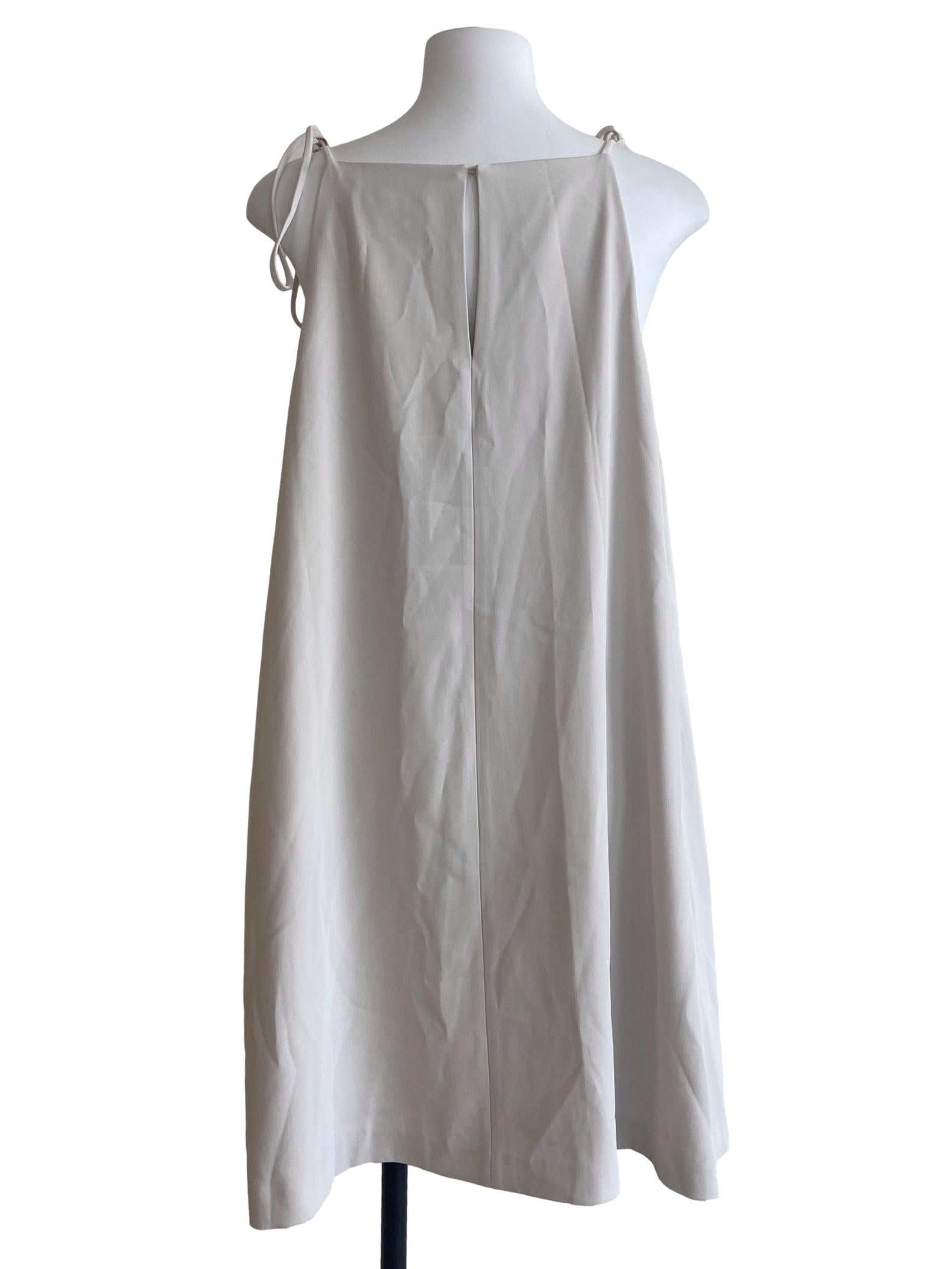 Chiffon Beige Spaghetti Strap Slip Dress