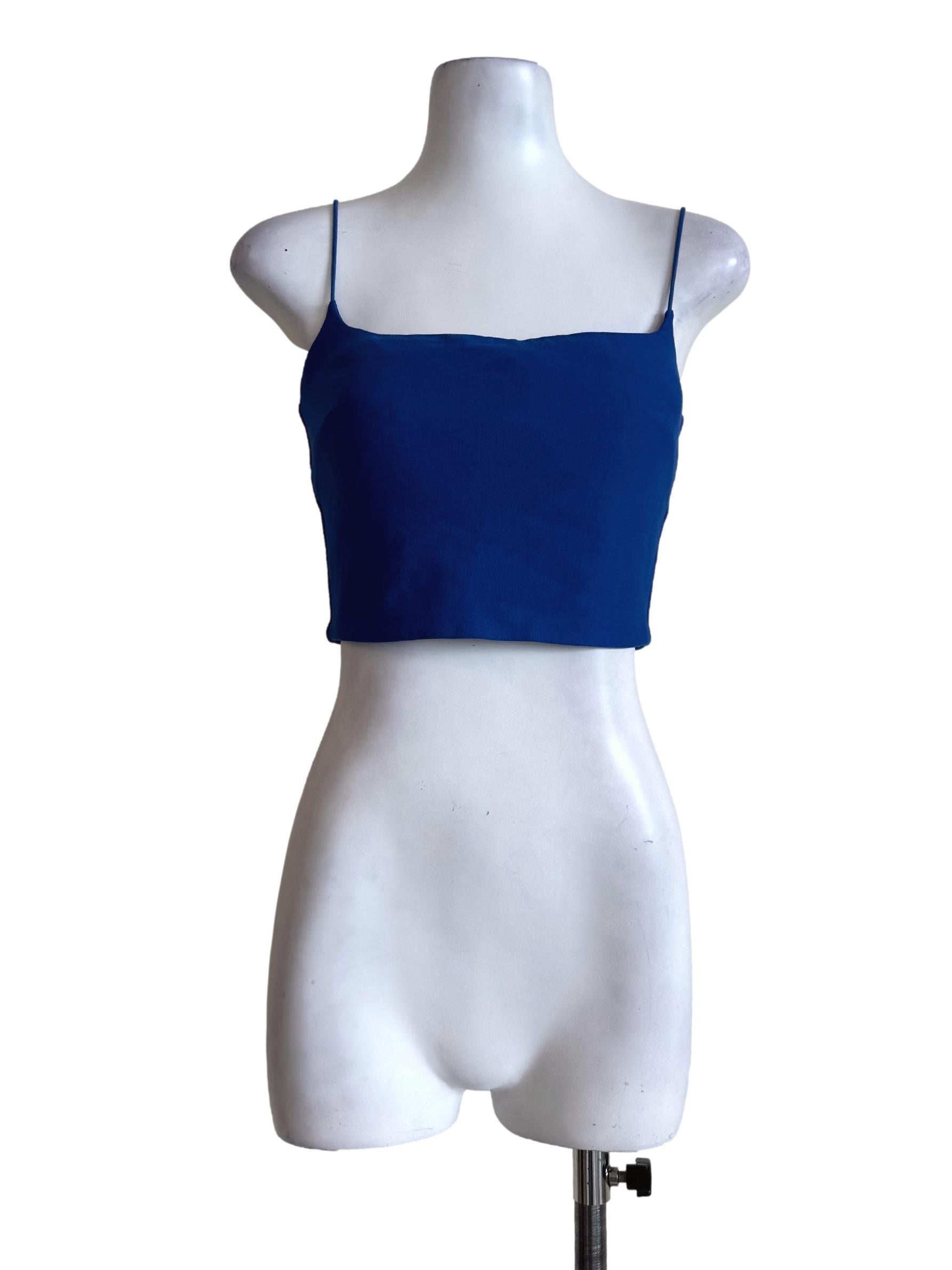 Electric Blue Padded Bralet