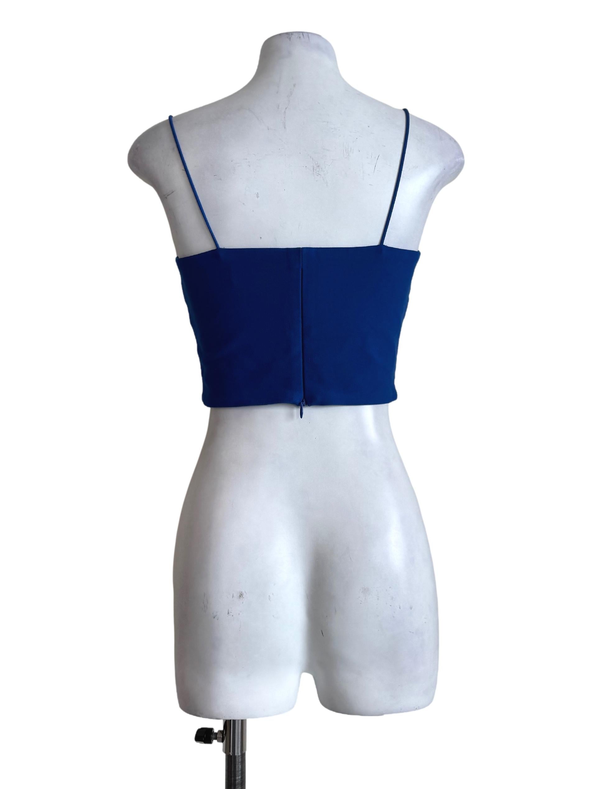 Electric Blue Padded Bralet