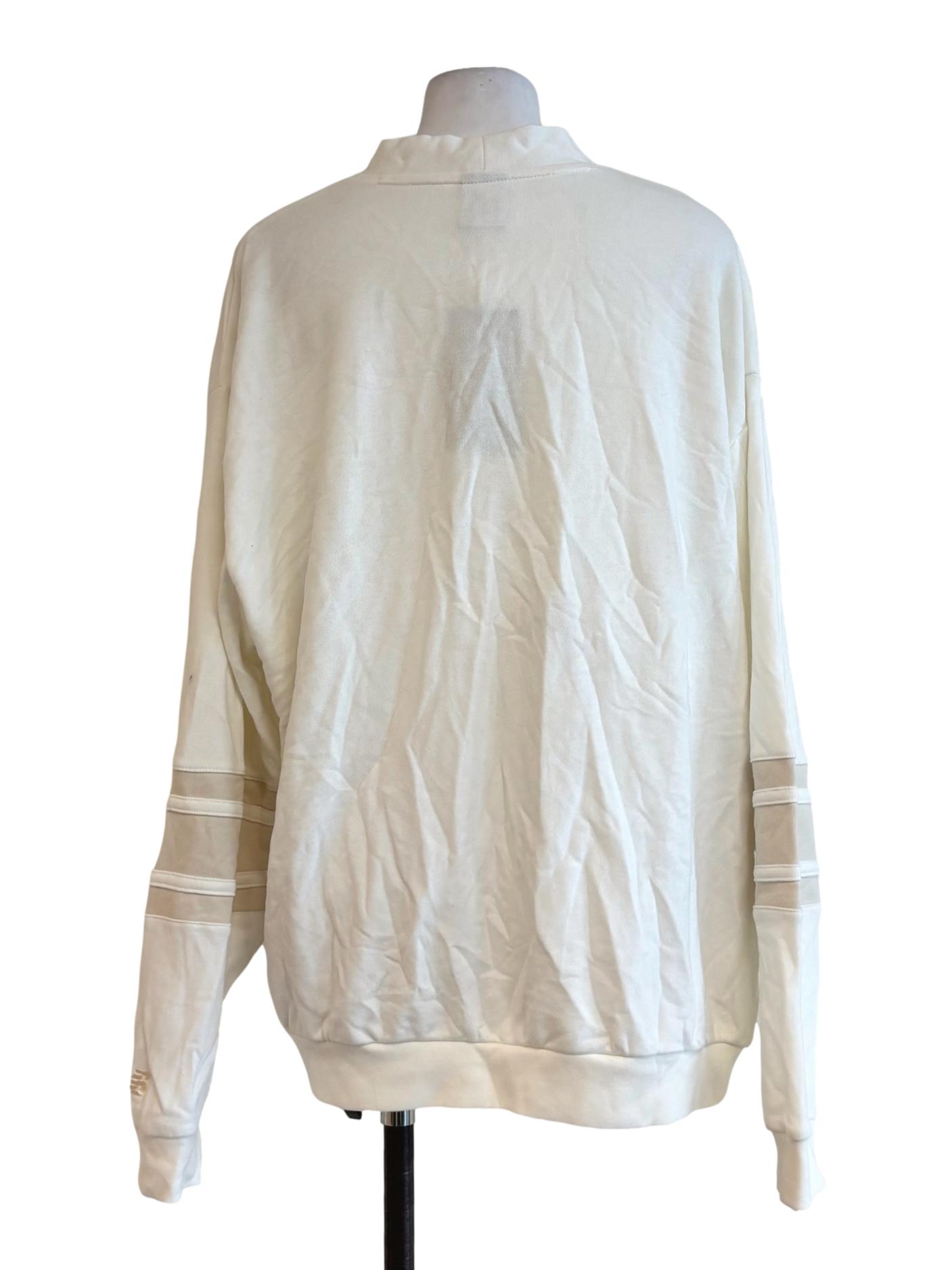 White Oversize Cardigan