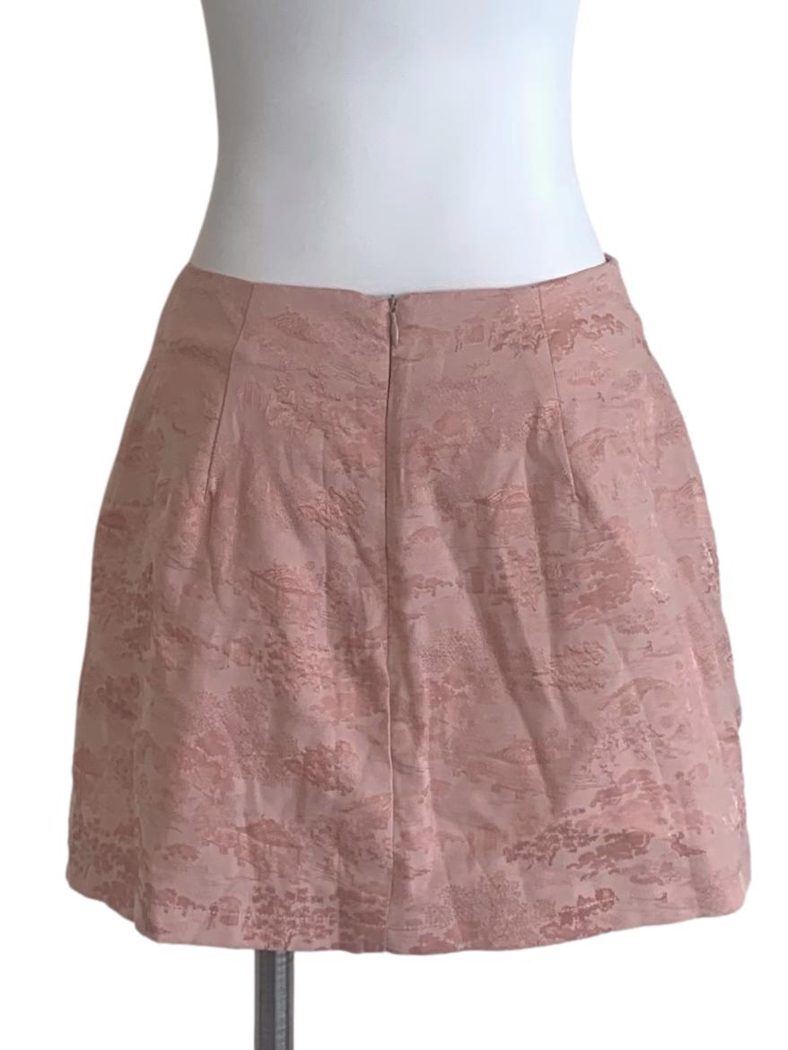 Blush Pink Pattern Skort