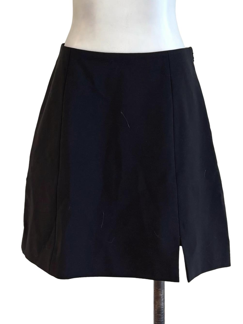 Jet Black Mini Skirts