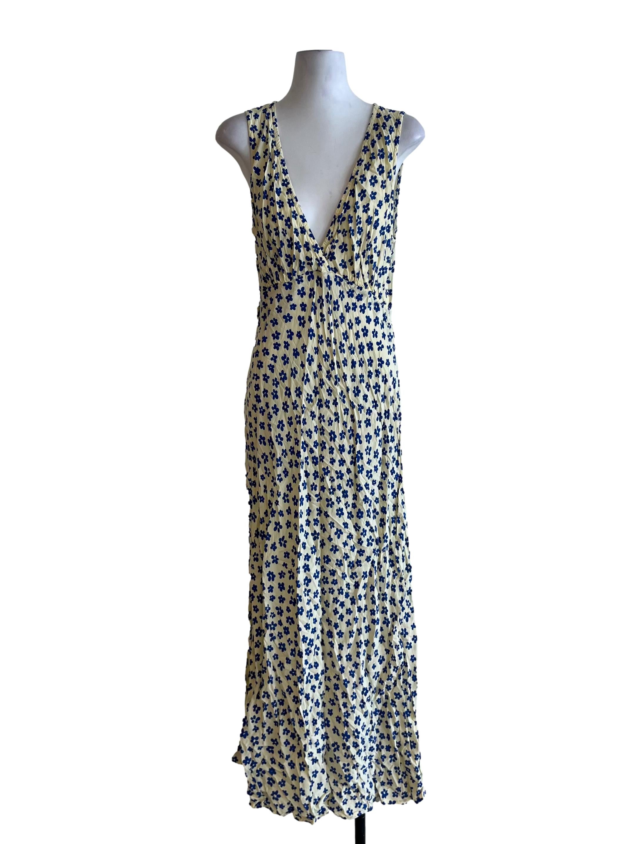 Buttermilk Floral Sheath Dress