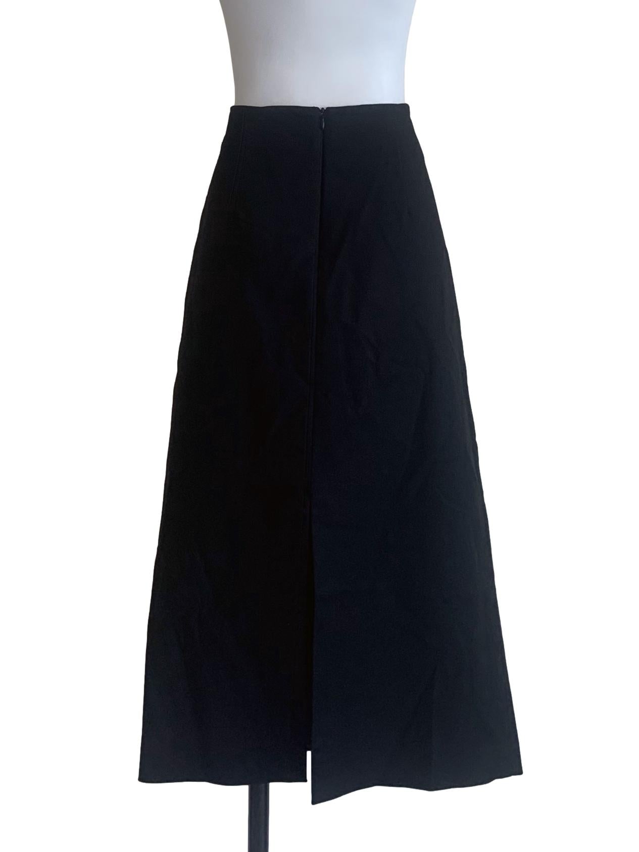 Black A-Line Skirt